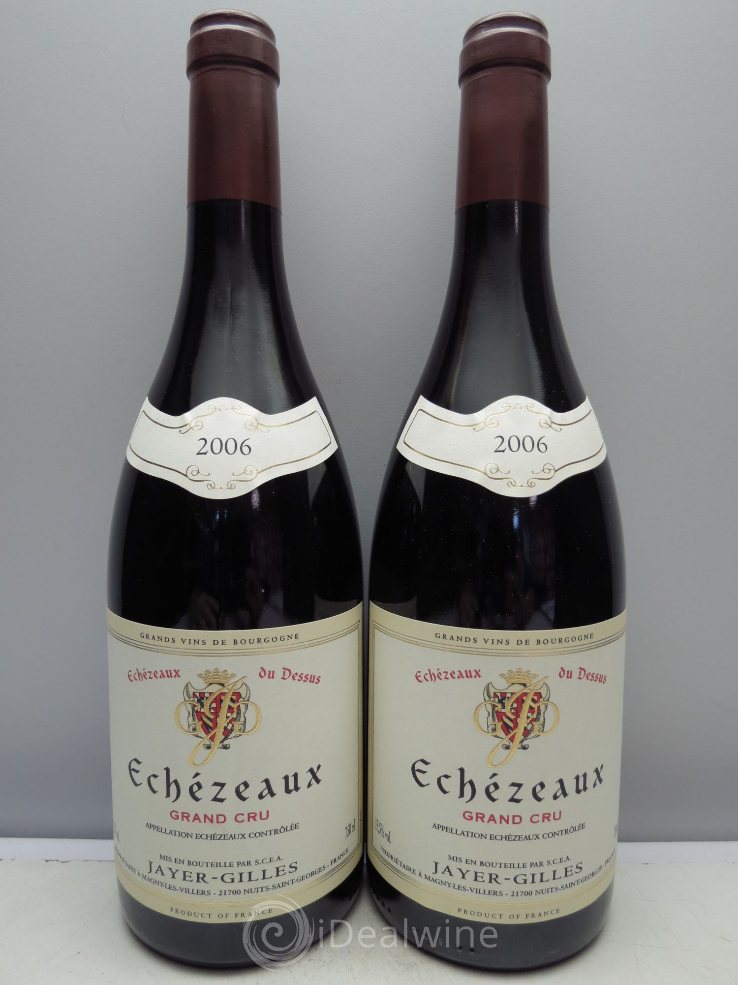 Echezeaux Grand Cru Jayer-Gilles 2006 - Lot de 2 bouteilles - 0