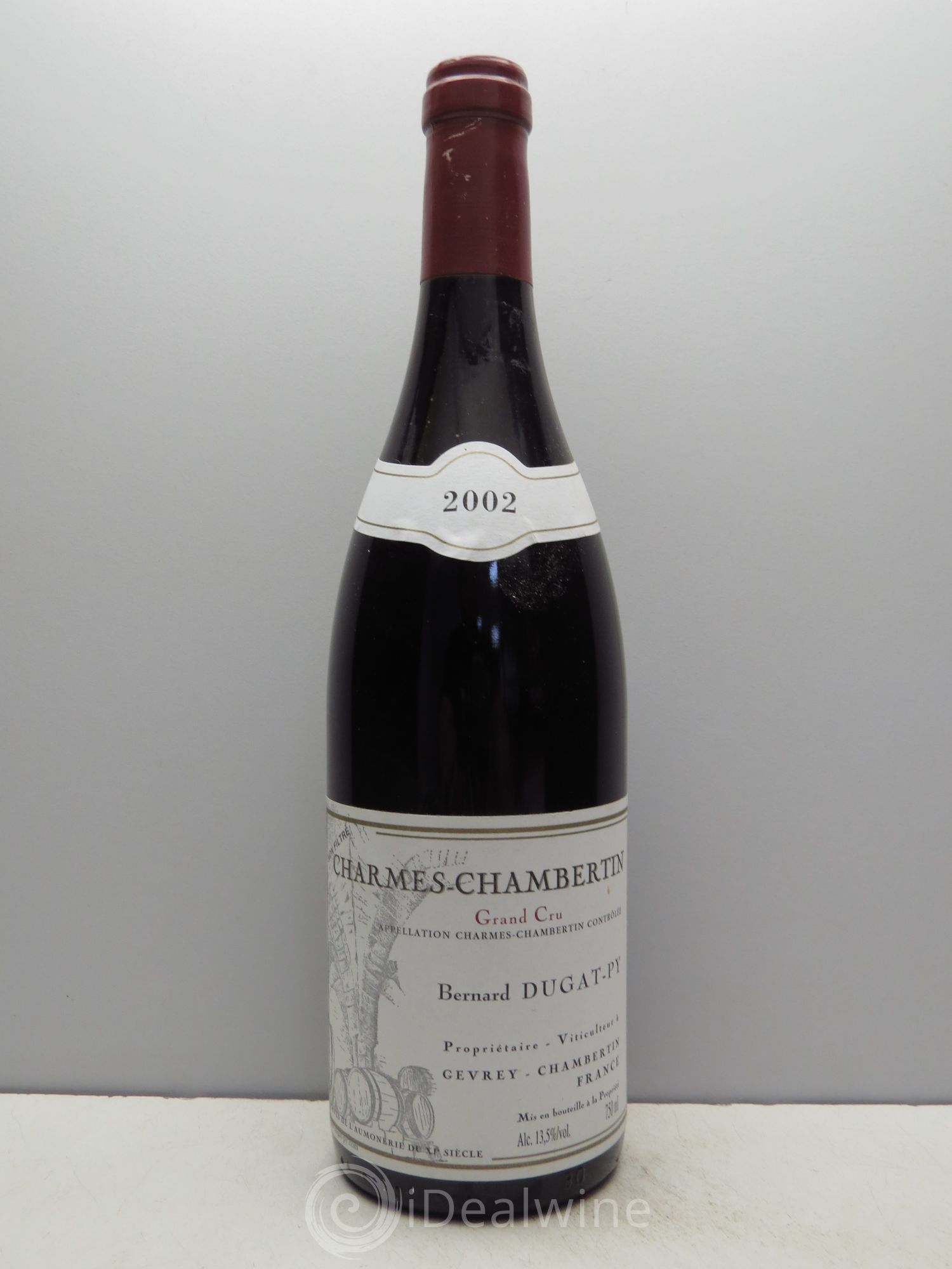 Charmes-Chambertin Grand Cru Dugat-Py 2002 - Lot de 1 bouteille - 0