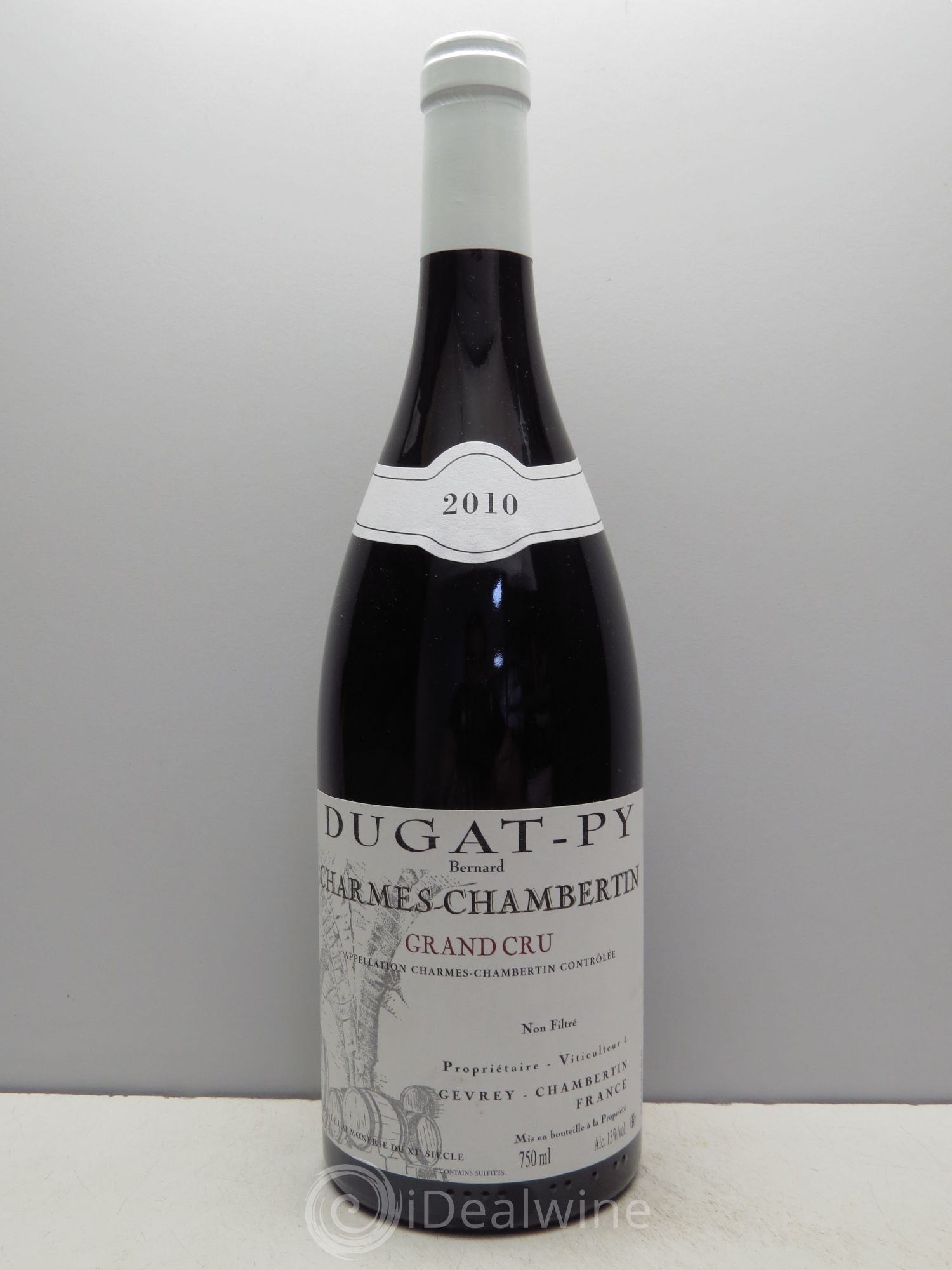 Charmes-Chambertin Grand Cru Dugat-Py 2010 - Lot de 1 bouteille - 0
