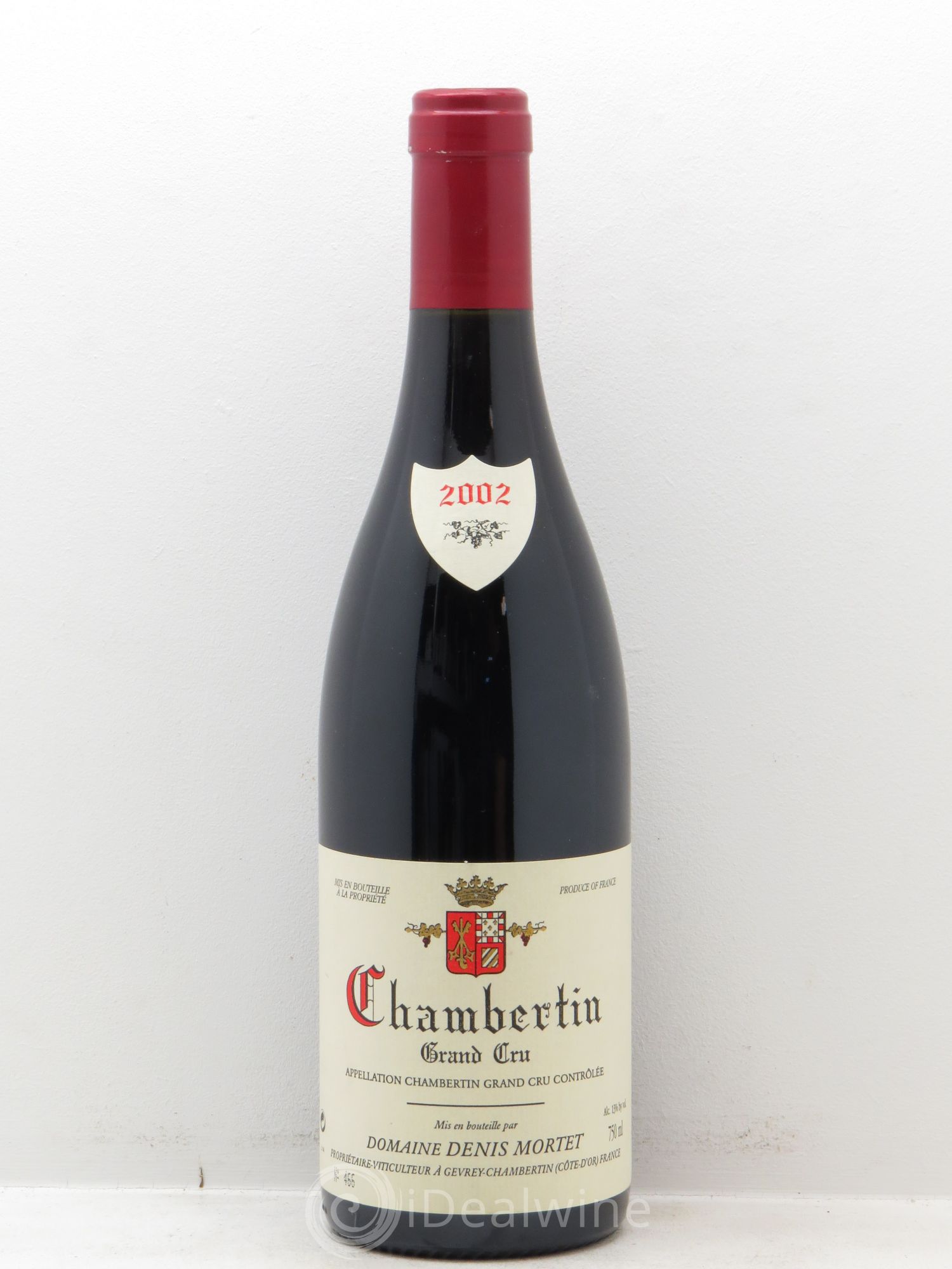 Chambertin Grand Cru Denis Mortet (Domaine) 2002 - Lot de 1 bouteille - 0