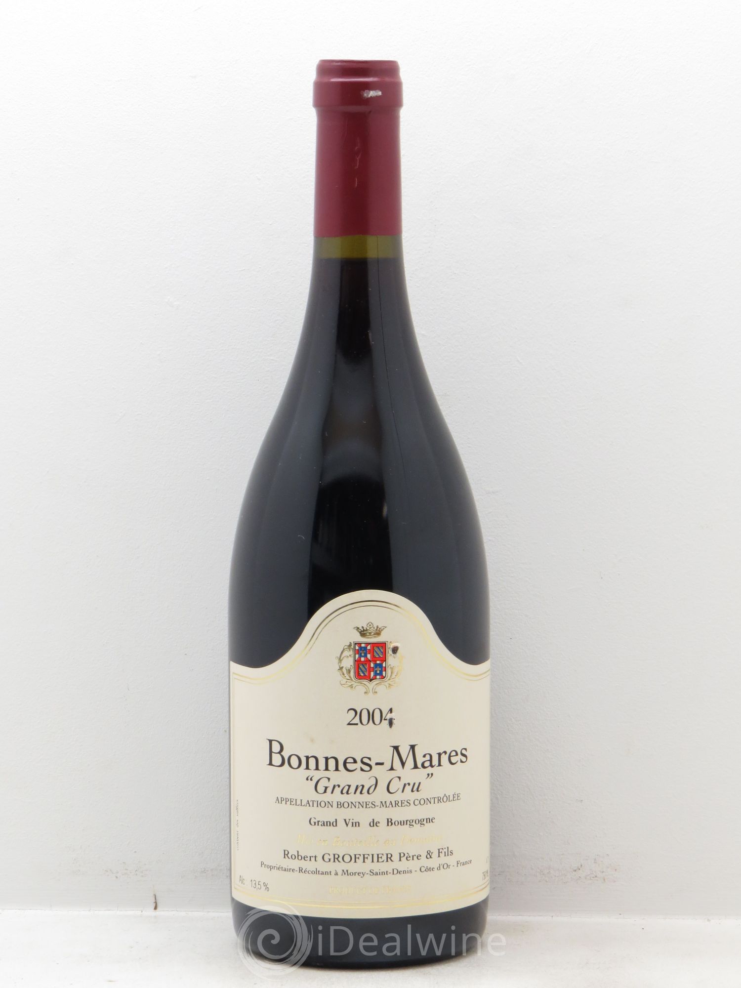 Bonnes-Mares Grand Cru Robert Groffier Père & Fils (Domaine) 2004 - Lot de 1 bouteille - 0