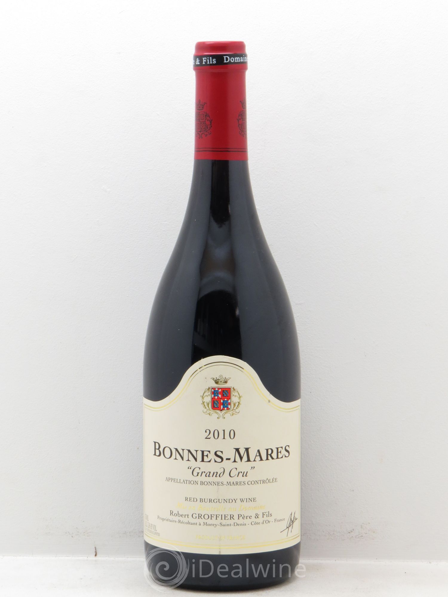 Bonnes-Mares Grand Cru Robert Groffier Père & Fils (Domaine) 2010 - Lot de 1 bouteille - 0