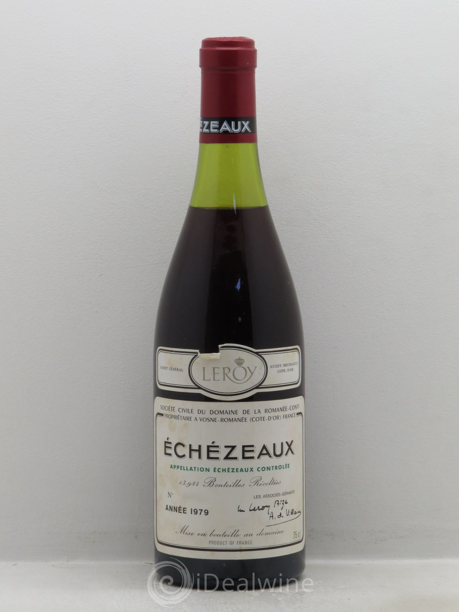 Echezeaux Grand Cru Domaine de la Romanée-Conti 1979 - Lot de 1 bouteille - 0