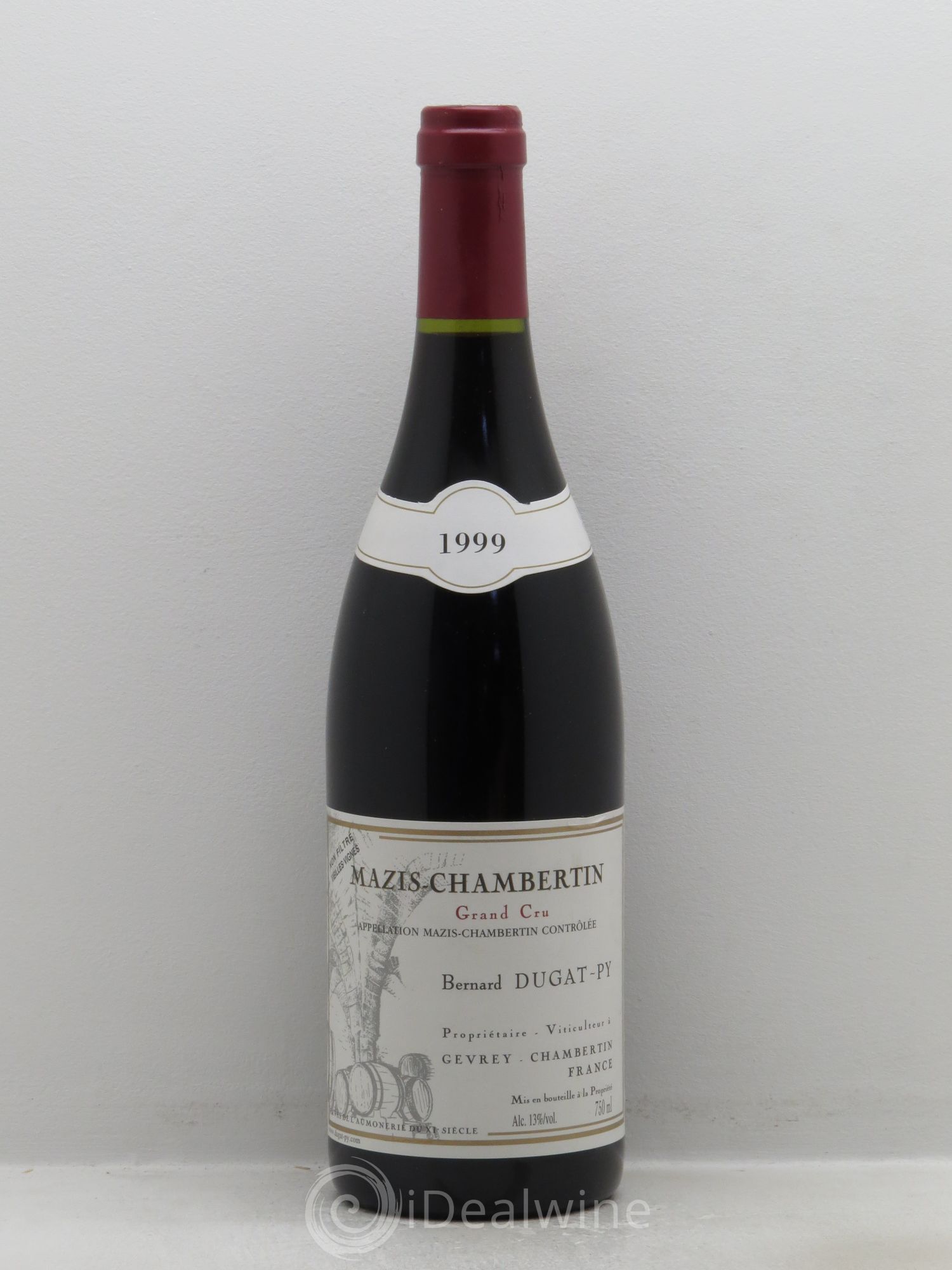 Mazis-Chambertin Grand Cru Vieilles Vignes Dugat-Py 1999 - Lot de 1 bouteille - 0