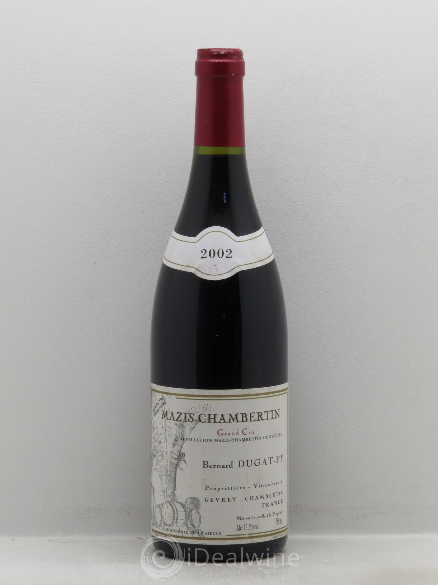 Mazis-Chambertin Grand Cru Vieilles Vignes Dugat-Py 2002 - Lot de 1 bouteille - 0