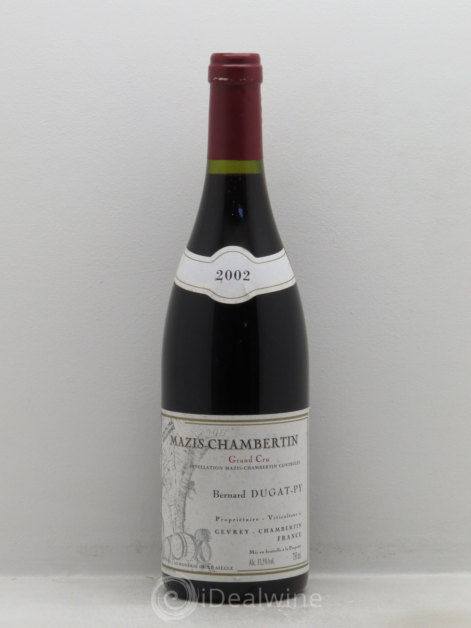 Mazis-Chambertin Grand Cru Vieilles Vignes Dugat-Py 2002 - Lot de 1 bouteille - 0