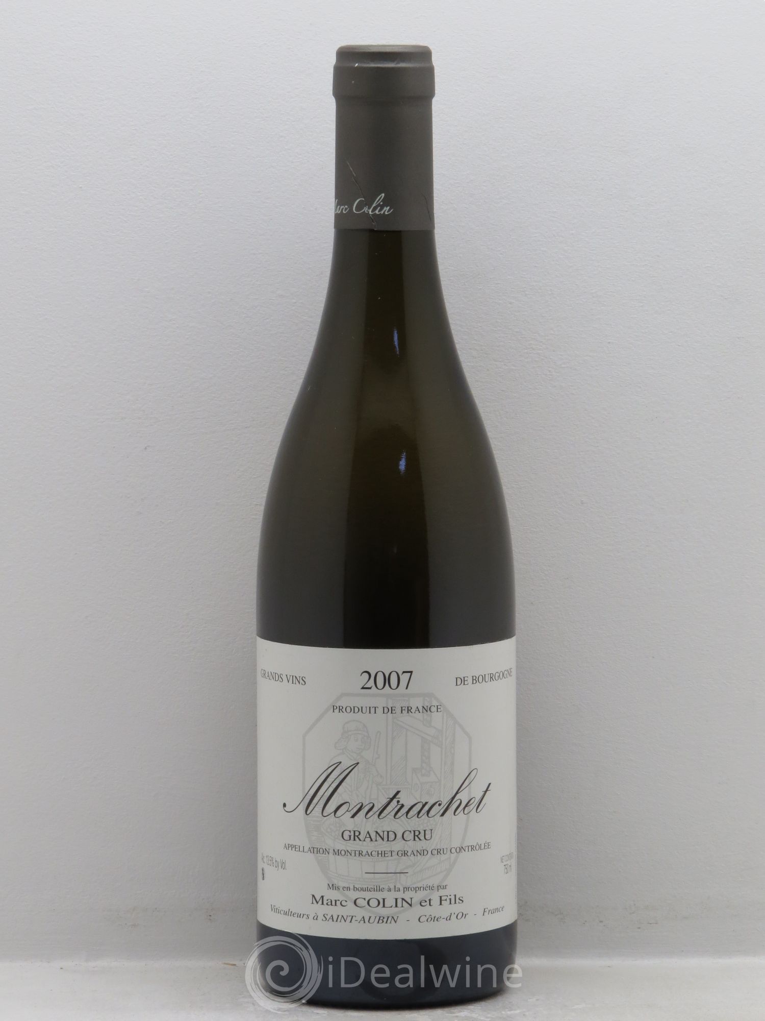 Montrachet Grand Cru Marc Colin & Fils 2007 - Lot de 1 bouteille - 0