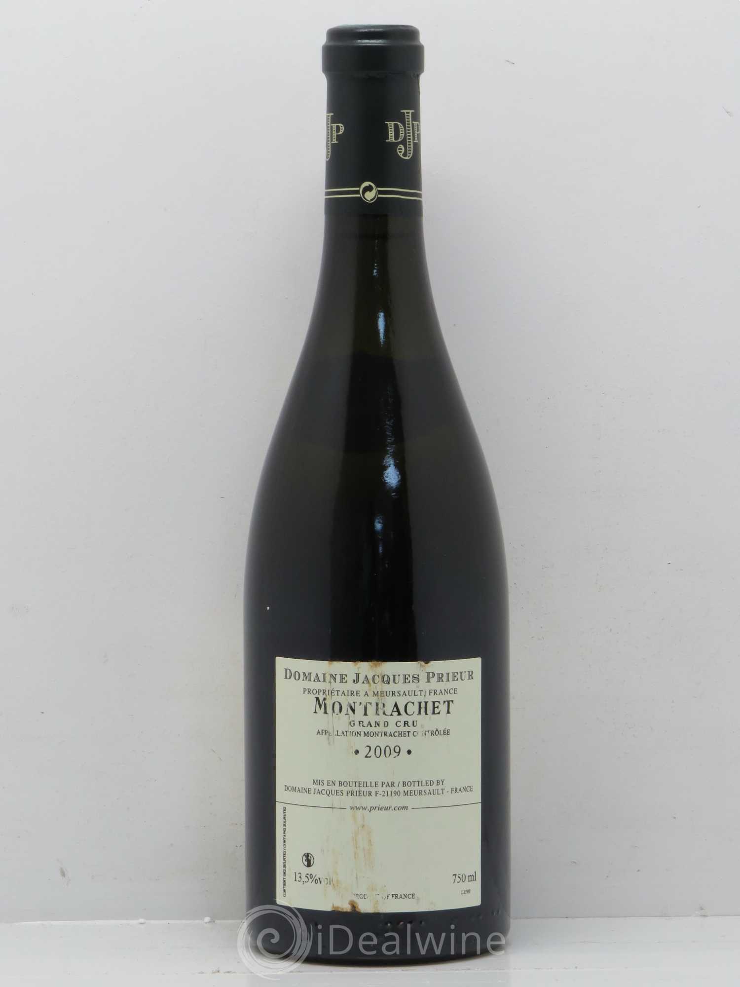 Montrachet Grand Cru Jacques Prieur (Domaine) 2009 - Lot de 1 bouteille - 1