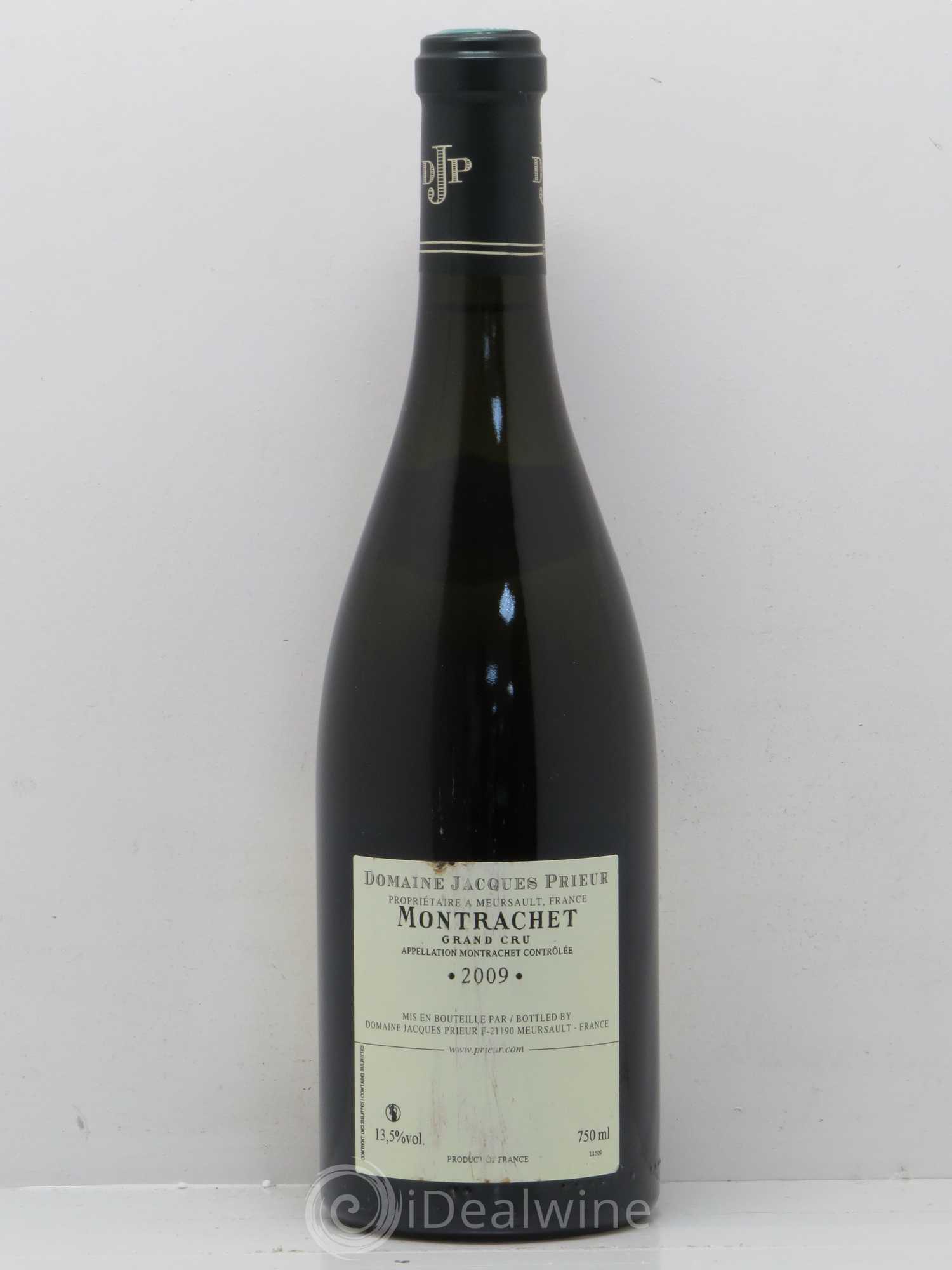 Montrachet Grand Cru Jacques Prieur (Domaine) 2009 - Lot de 1 bouteille - 1
