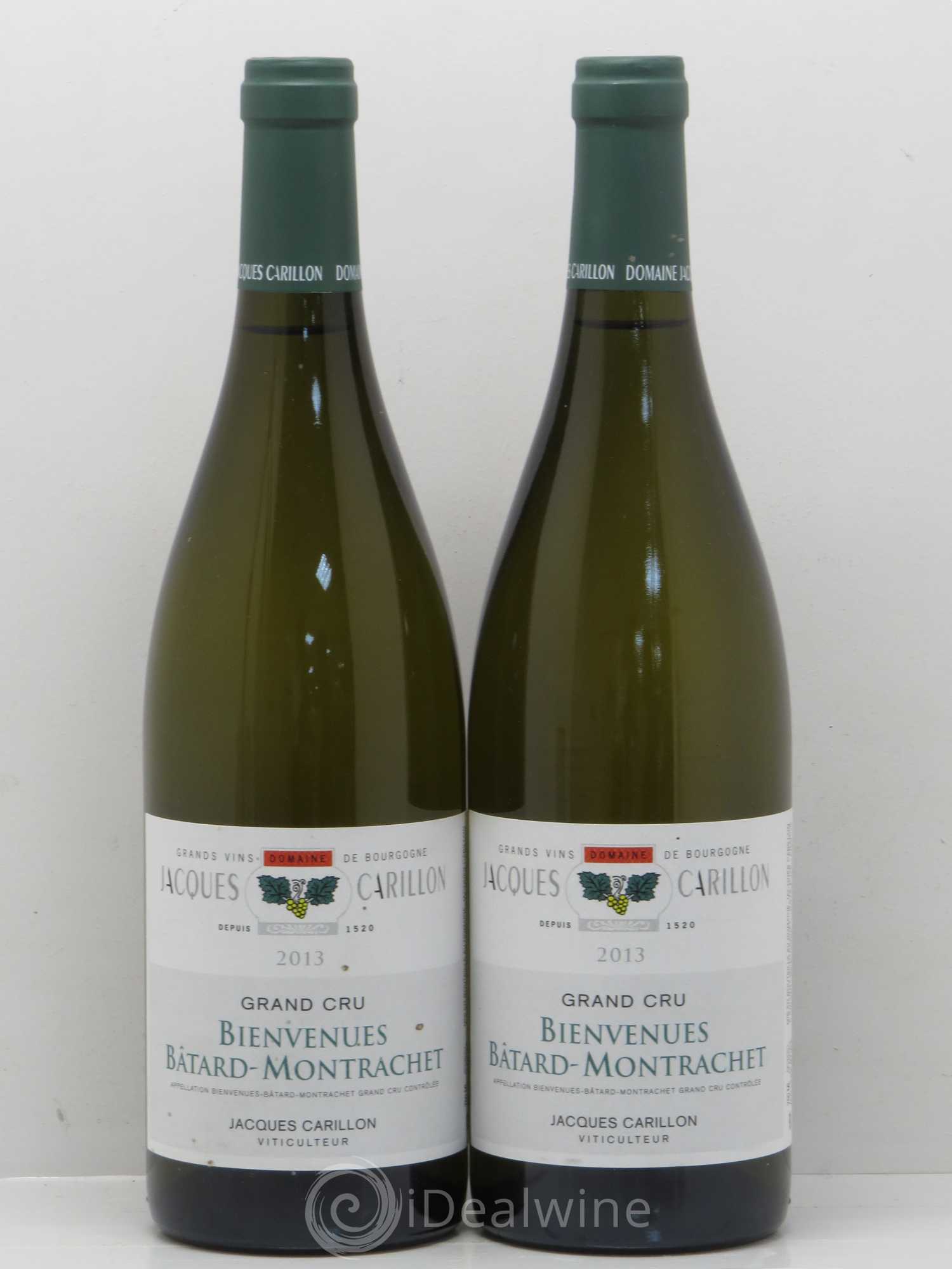 Bienvenues-Bâtard-Montrachet Grand Cru Jacques Carillon 2013 - Lot de 2 bouteilles - 0