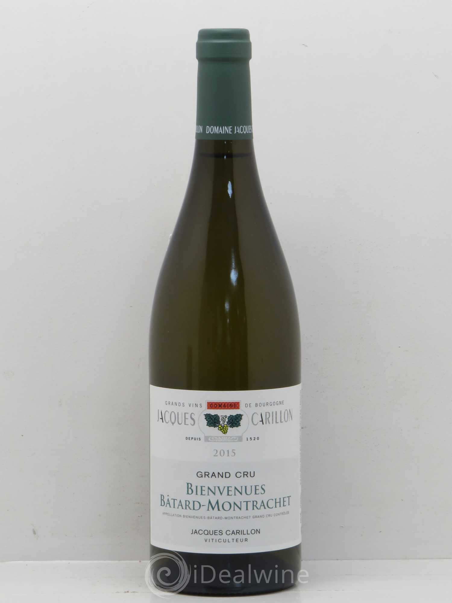 Bienvenues-Bâtard-Montrachet Grand Cru Jacques Carillon 2015 - Lot de 1 bouteille - 0