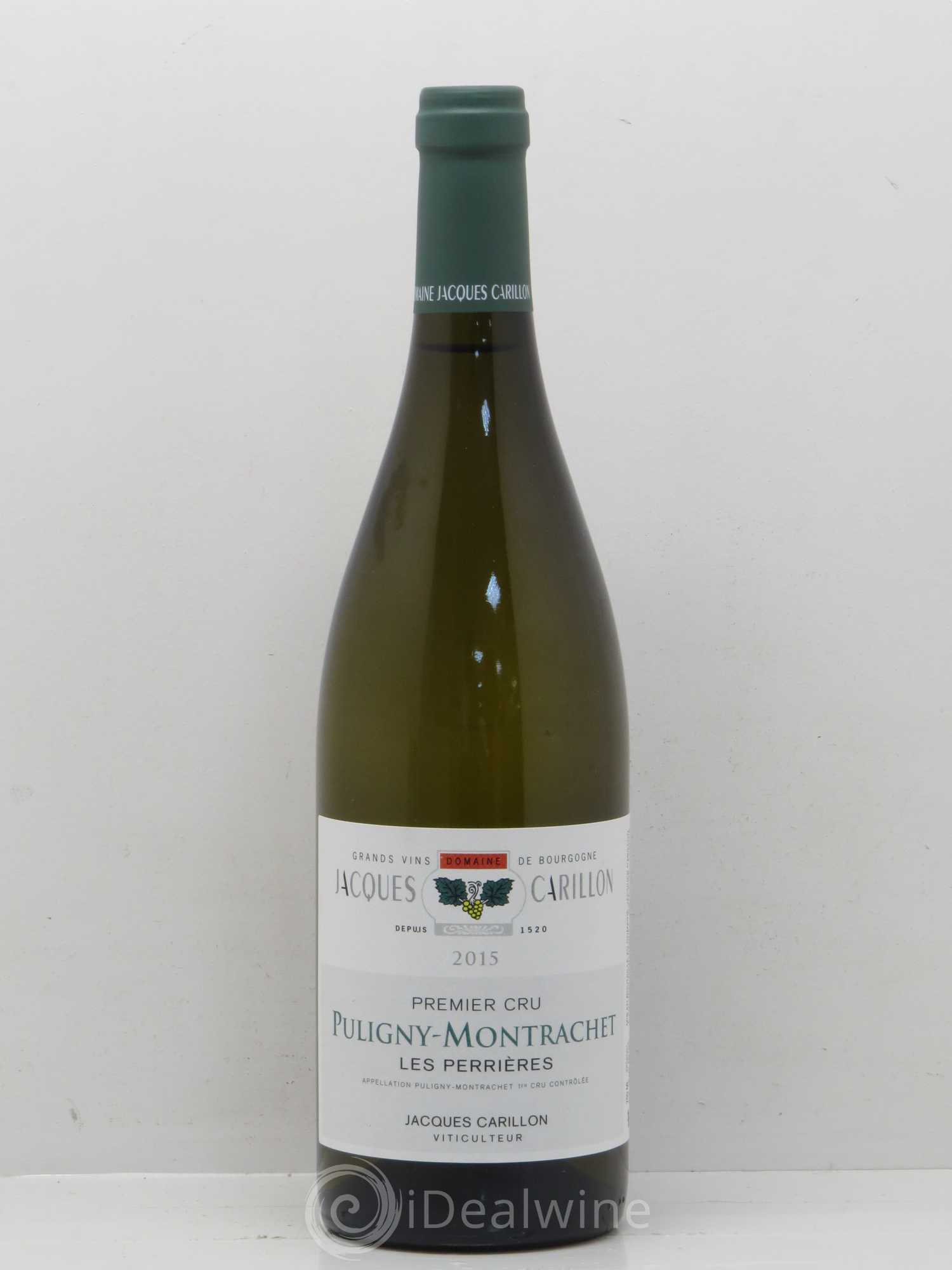 Puligny-Montrachet 1er Cru Les Perrières Jacques Carillon 2015 - Posten von 1 Flasche - 0