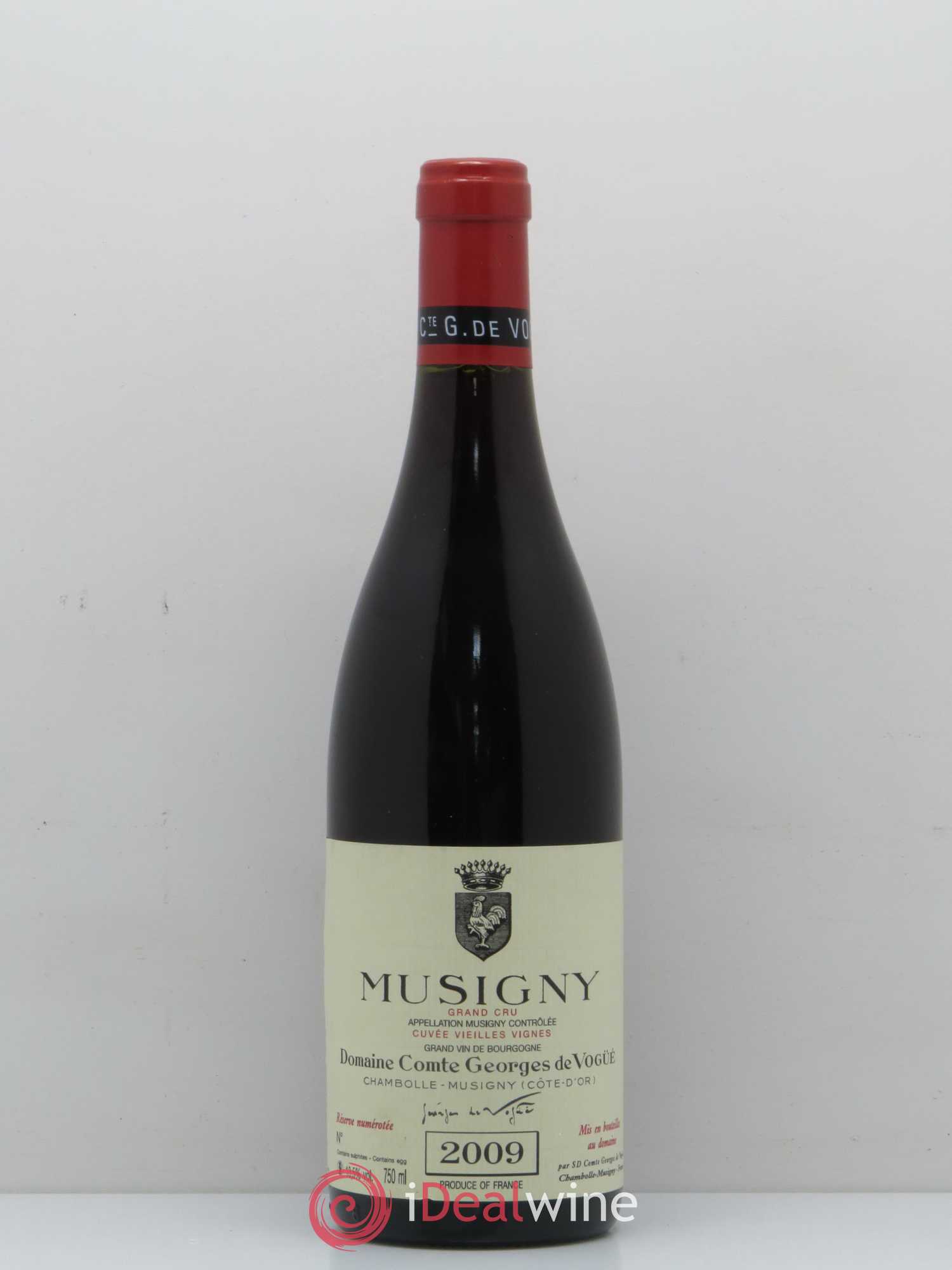Musigny Grand Cru Cuvée Vieilles Vignes Comte Georges de Vogüé 2009 - Lot de 1 bouteille - 0