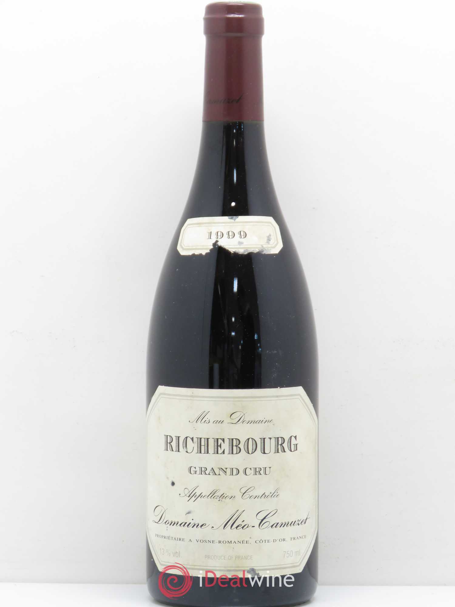 Richebourg Grand Cru Méo-Camuzet (Domaine) 1999 - Lot de 1 bouteille - 0