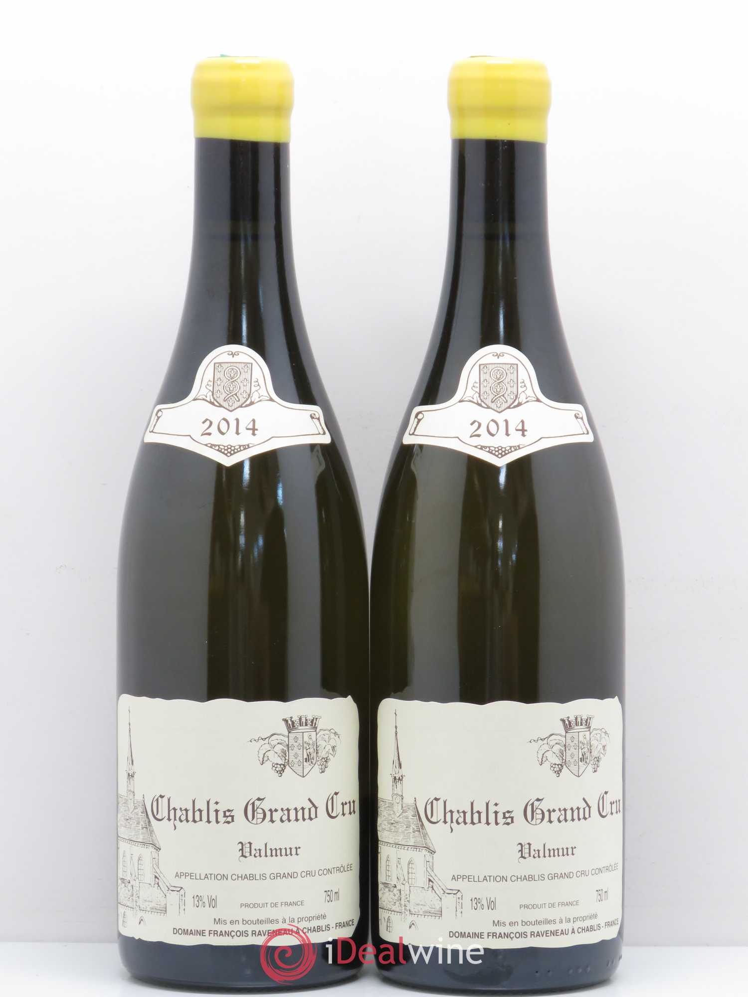 Chablis Grand Cru Valmur Raveneau (Domaine) 2014 - Lot de 2 bouteilles - 0