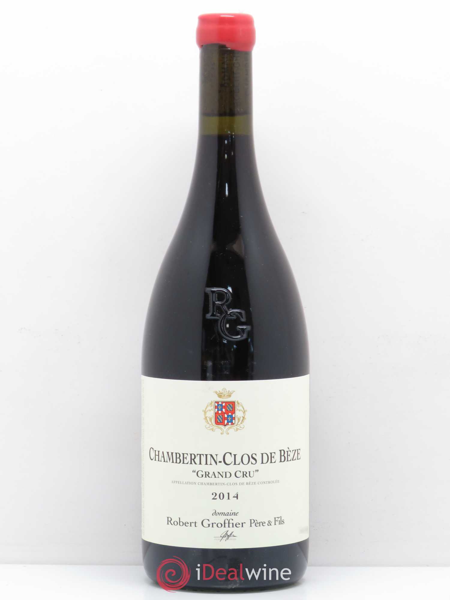 Chambertin Clos de Bèze Grand Cru Robert Groffier Père & Fils (Domaine) 2014 - Lot de 1 bouteille - 0
