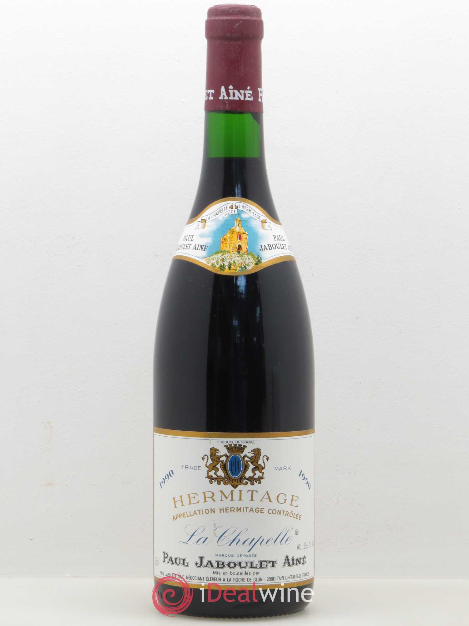 Hermitage La Chapelle Paul Jaboulet Ainé 1990 - Lot de 1 bouteille - 0