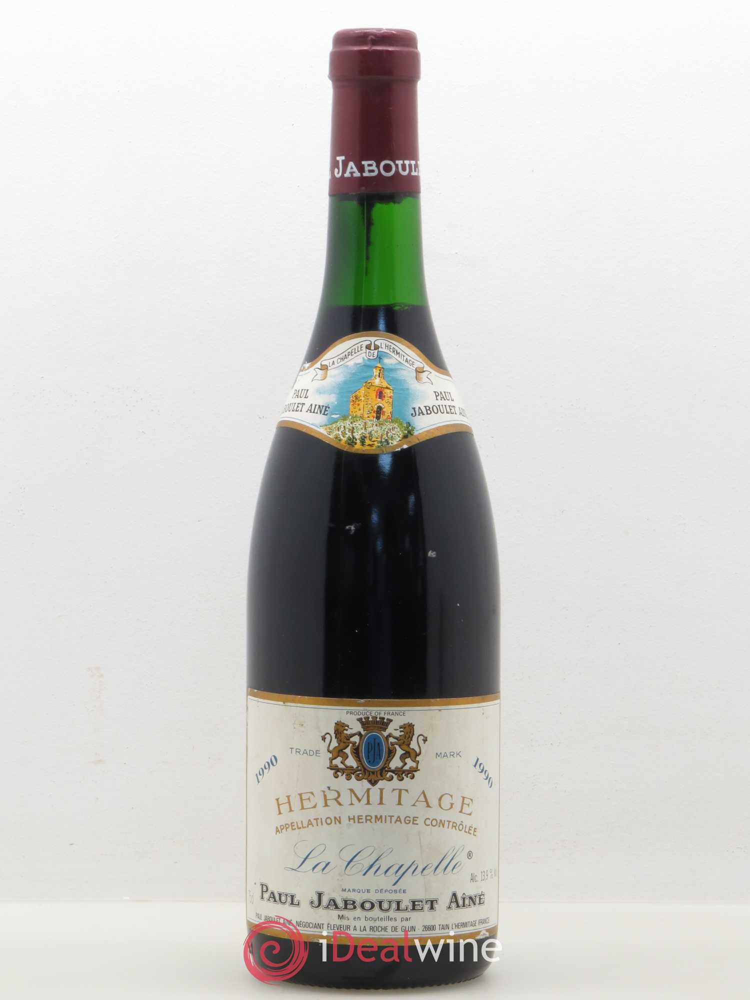 Hermitage La Chapelle Paul Jaboulet Ainé 1990 - Lot de 1 bouteille - 0
