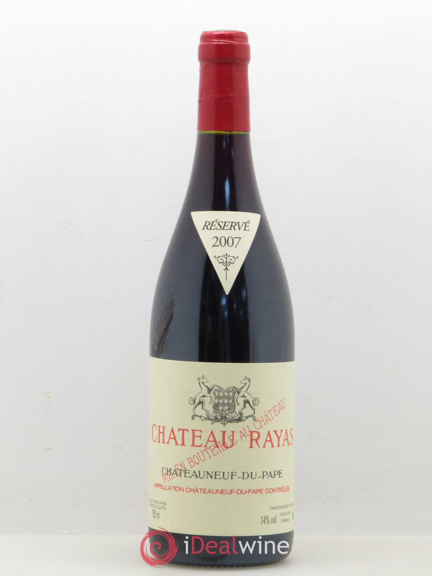Châteauneuf-du-Pape Château Rayas Emmanuel Reynaud 2007 - Lot de 1 bouteille - 0
