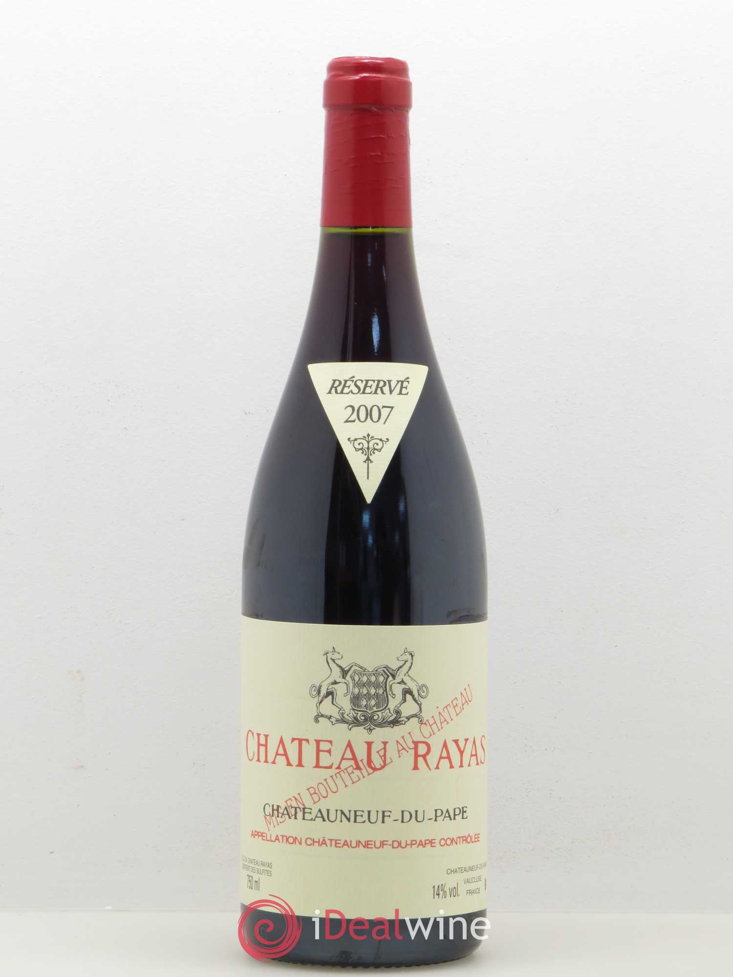 Châteauneuf-du-Pape Château Rayas Emmanuel Reynaud 2007 - Lot de 1 bouteille - 0