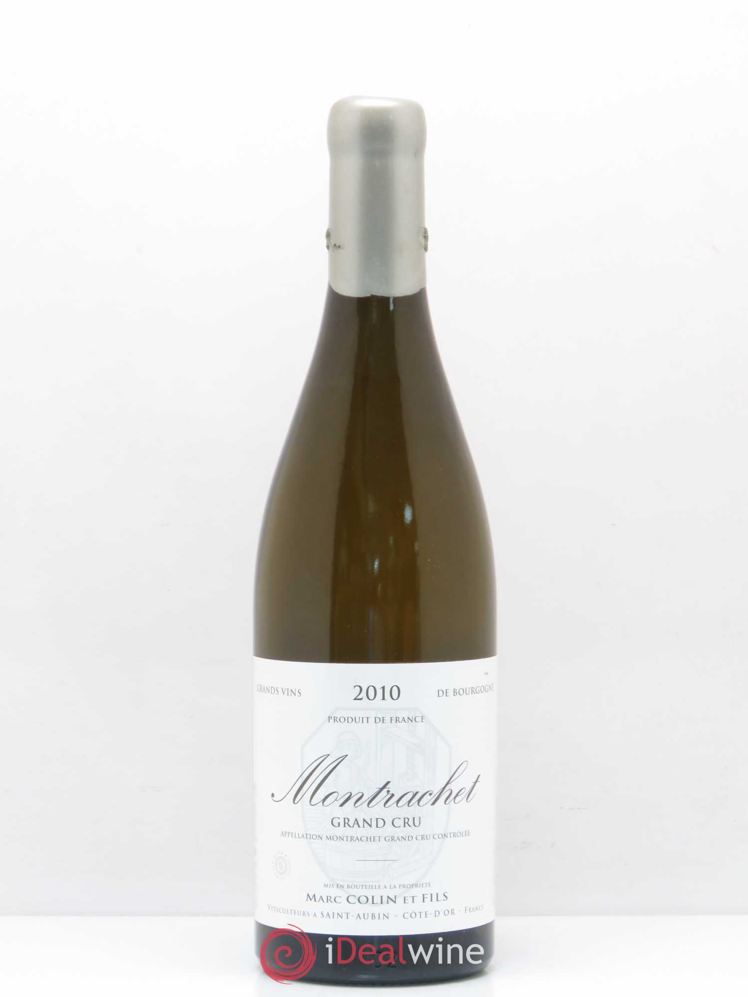 Montrachet Grand Cru Marc Colin & Fils 2010 - Lot de 1 bouteille - 0