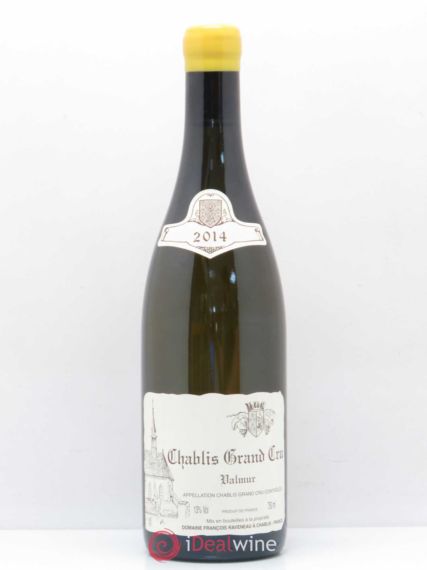 Chablis Grand Cru Valmur Raveneau (Domaine) 2014 - Lot de 1 bouteille - 0