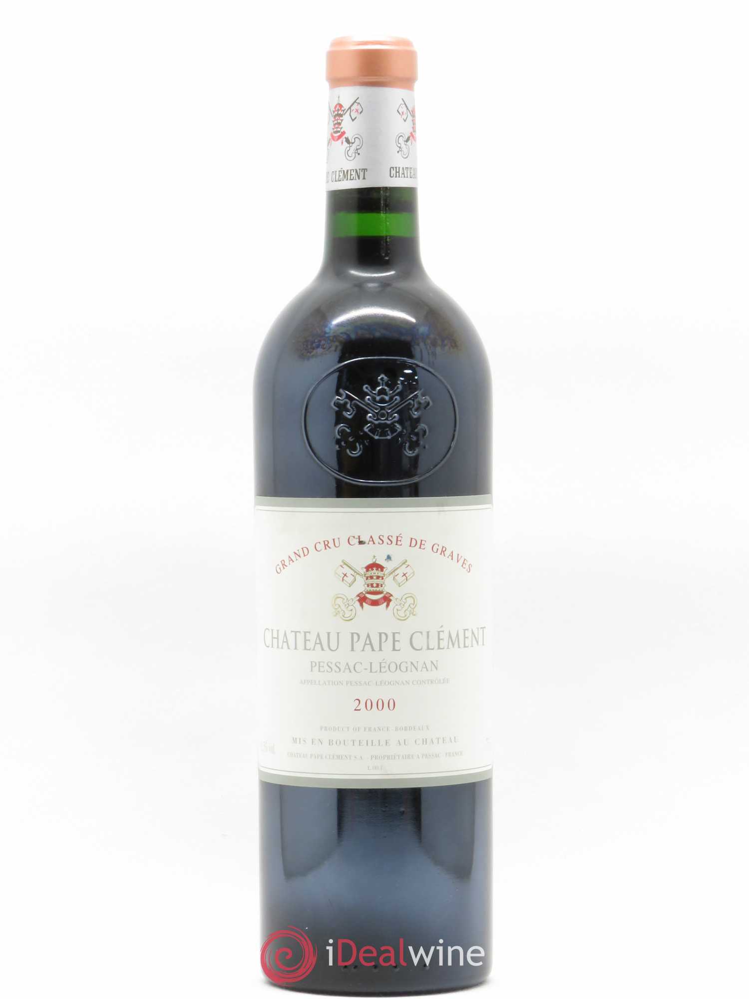 Château Pape Clément Cru Classé de Graves (sans prix de réserve) 2000 - Lot de 1 bouteille - 0