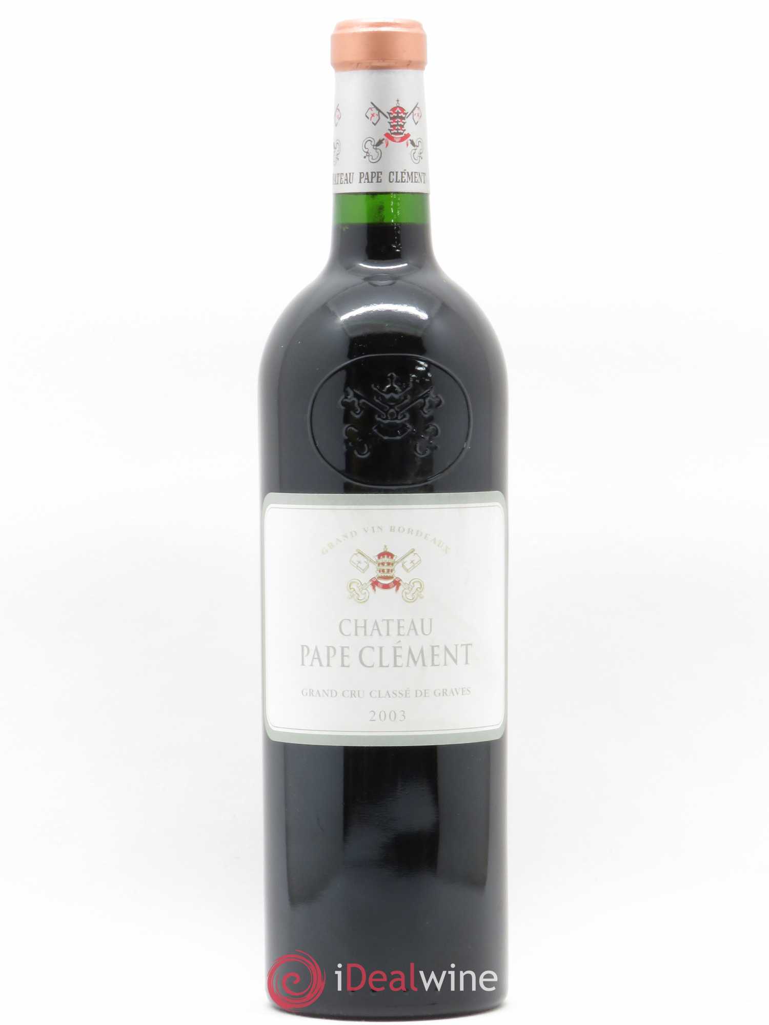 Château Pape Clément Cru Classé de Graves (sans prix de réserve) 2003 - Lot de 1 bouteille - 0