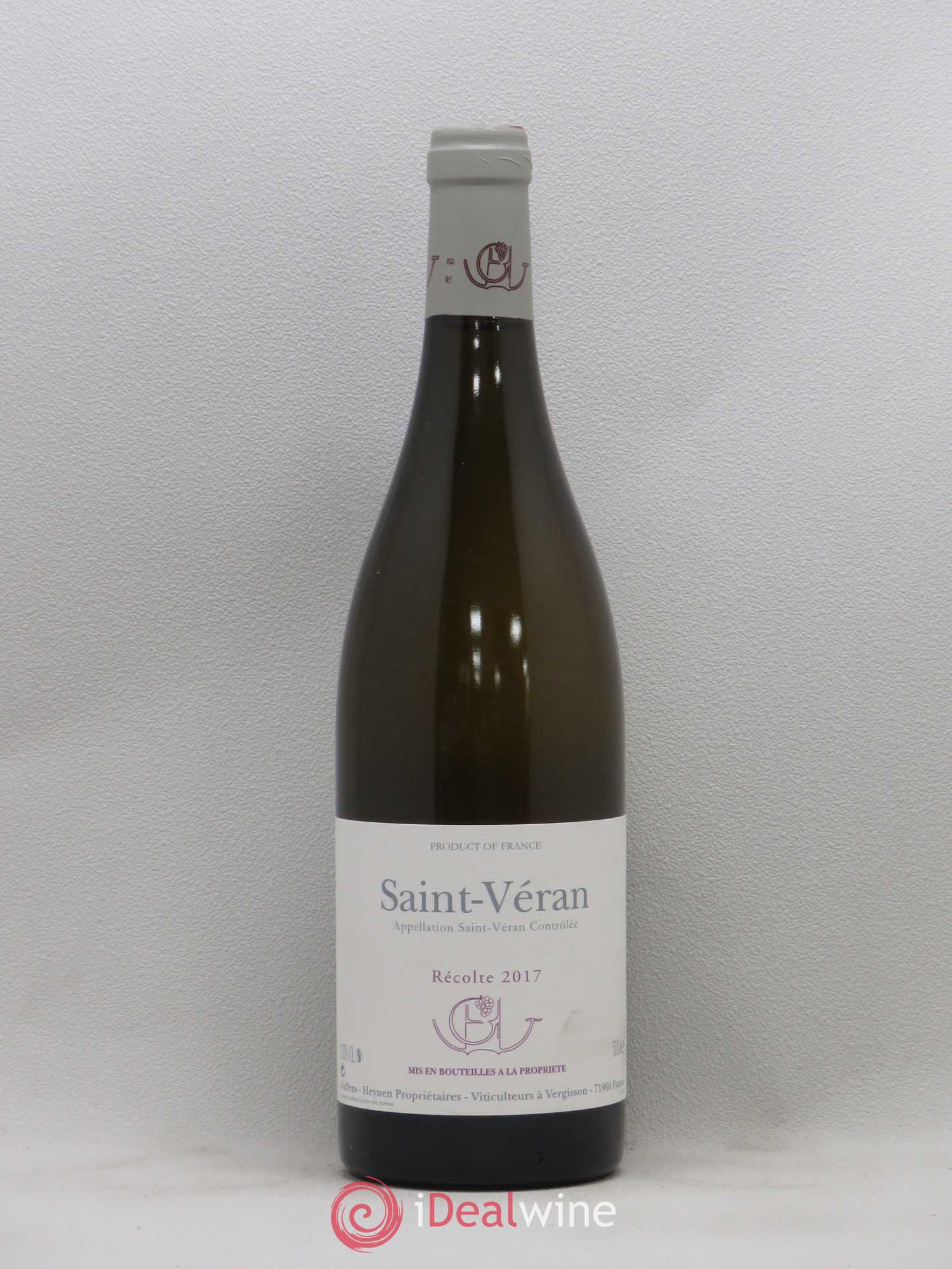Saint-Véran Guffens-Heynen (sans prix de réserve) 2017 - Lot de 1 bouteille - 0