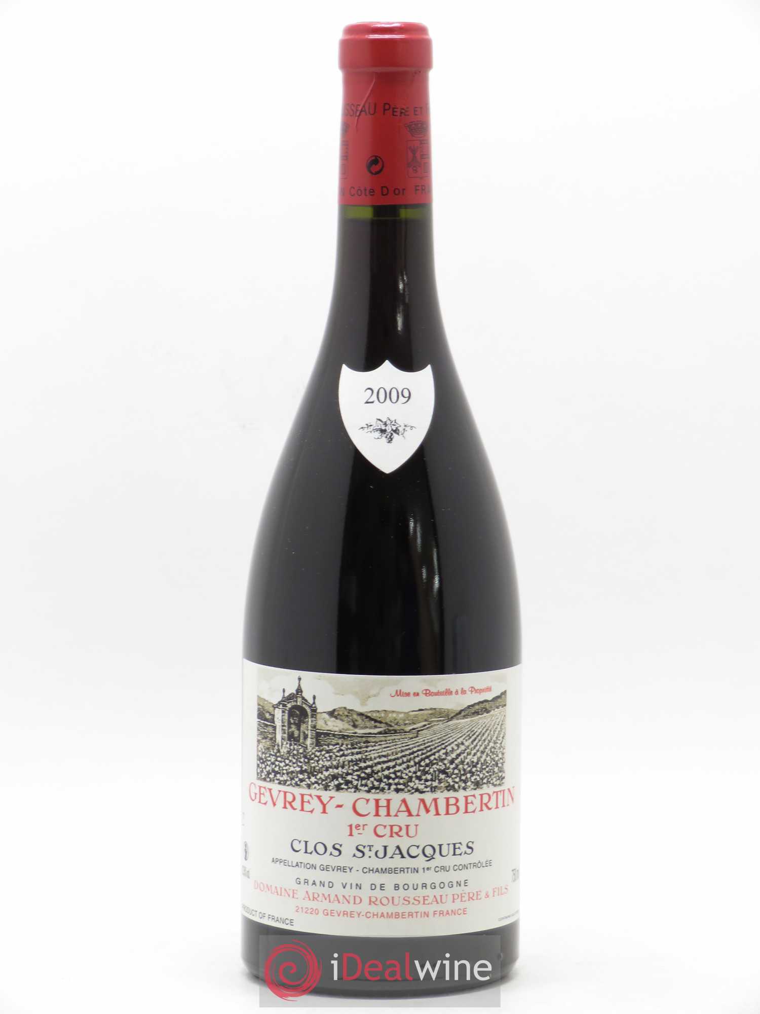 Gevrey-Chambertin 1er Cru Clos Saint-Jacques Armand Rousseau (Domaine) 2009 - Lot de 1 bouteille - 0