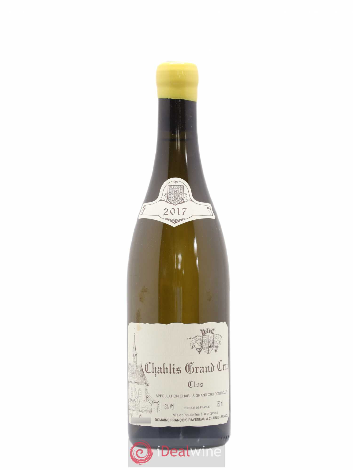 Chablis Grand Cru Clos Raveneau (Domaine) (sans prix de réserve) 2017 - Lot de 1 bouteille - 0