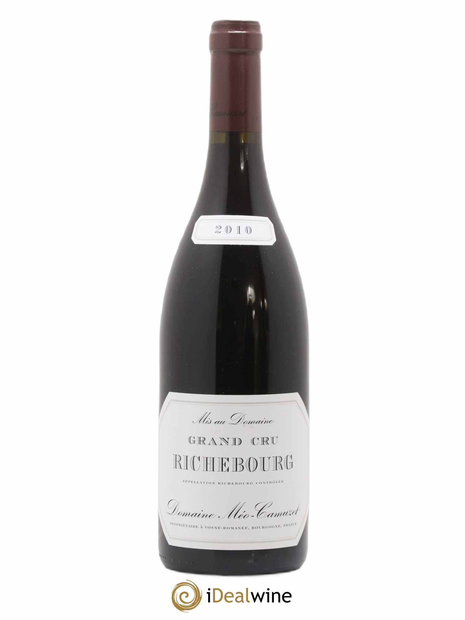 Richebourg Grand Cru Méo-Camuzet (Domaine) (sans prix de réserve) 2010 - Lot de 1 bouteille - 0
