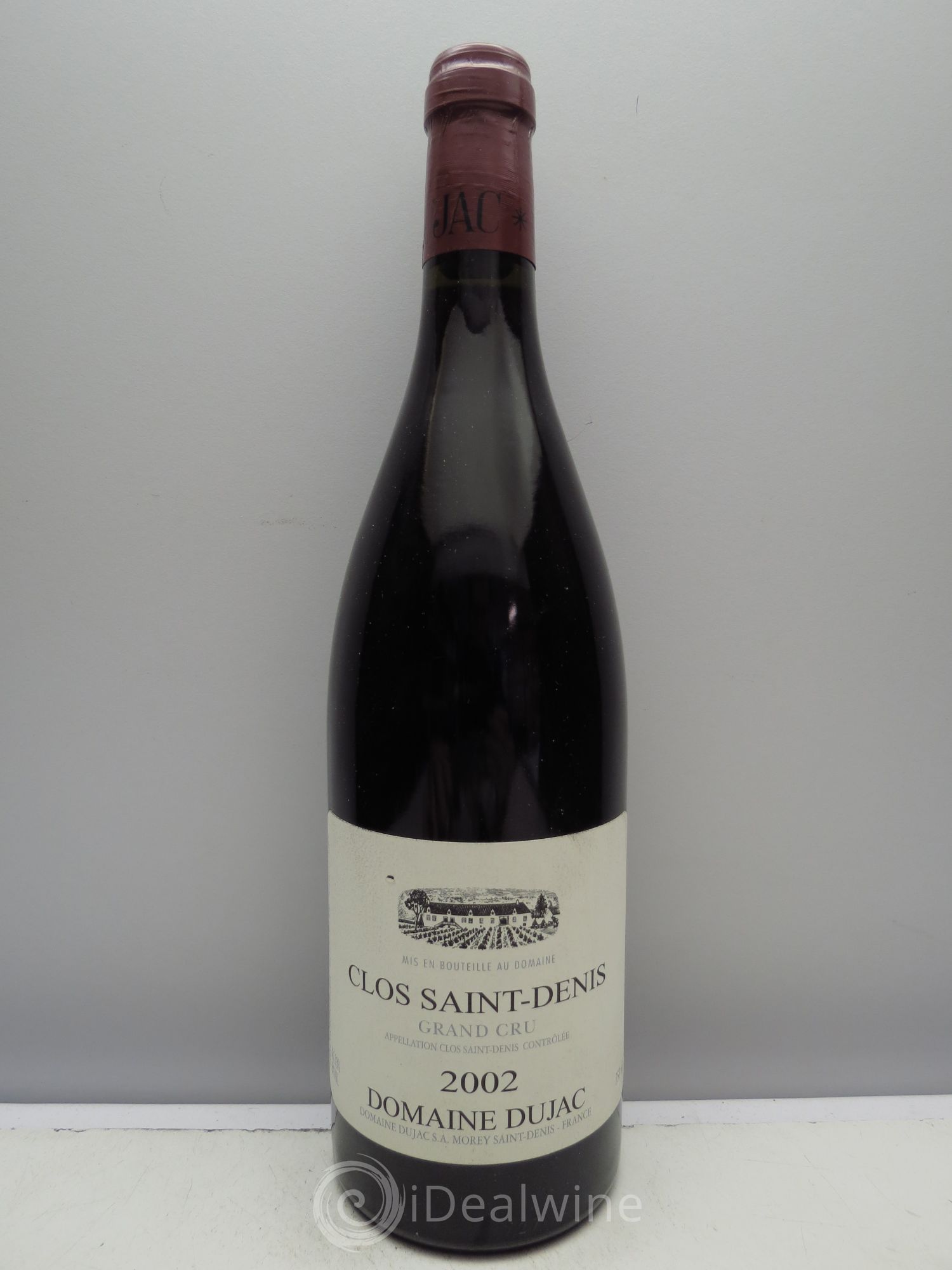 Clos Saint-Denis Grand Cru Dujac (Domaine) 2002 - Lot de 1 bouteille - 0