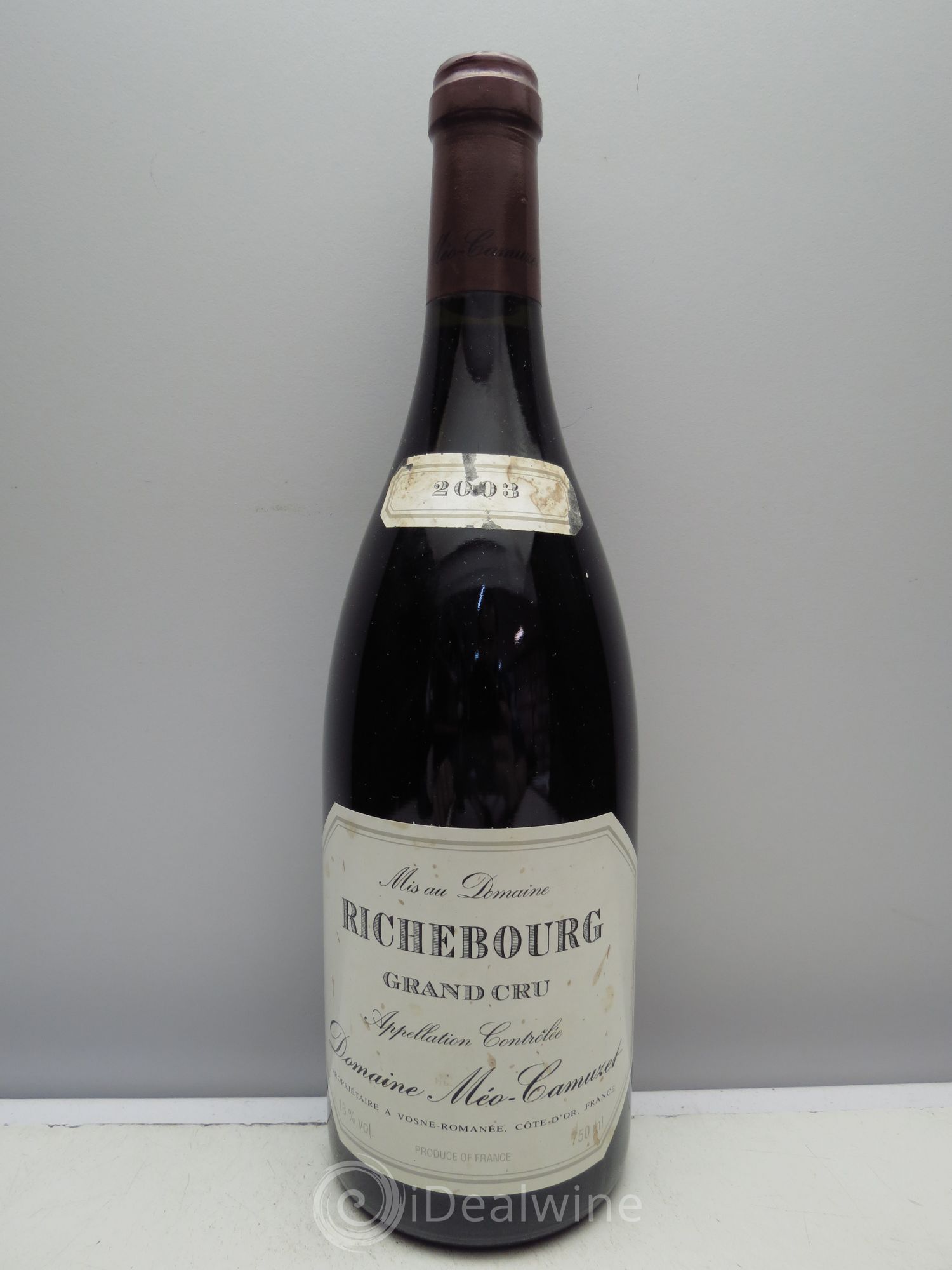 Richebourg Grand Cru Méo-Camuzet (Domaine) 2003 - Lot de 1 bouteille - 0