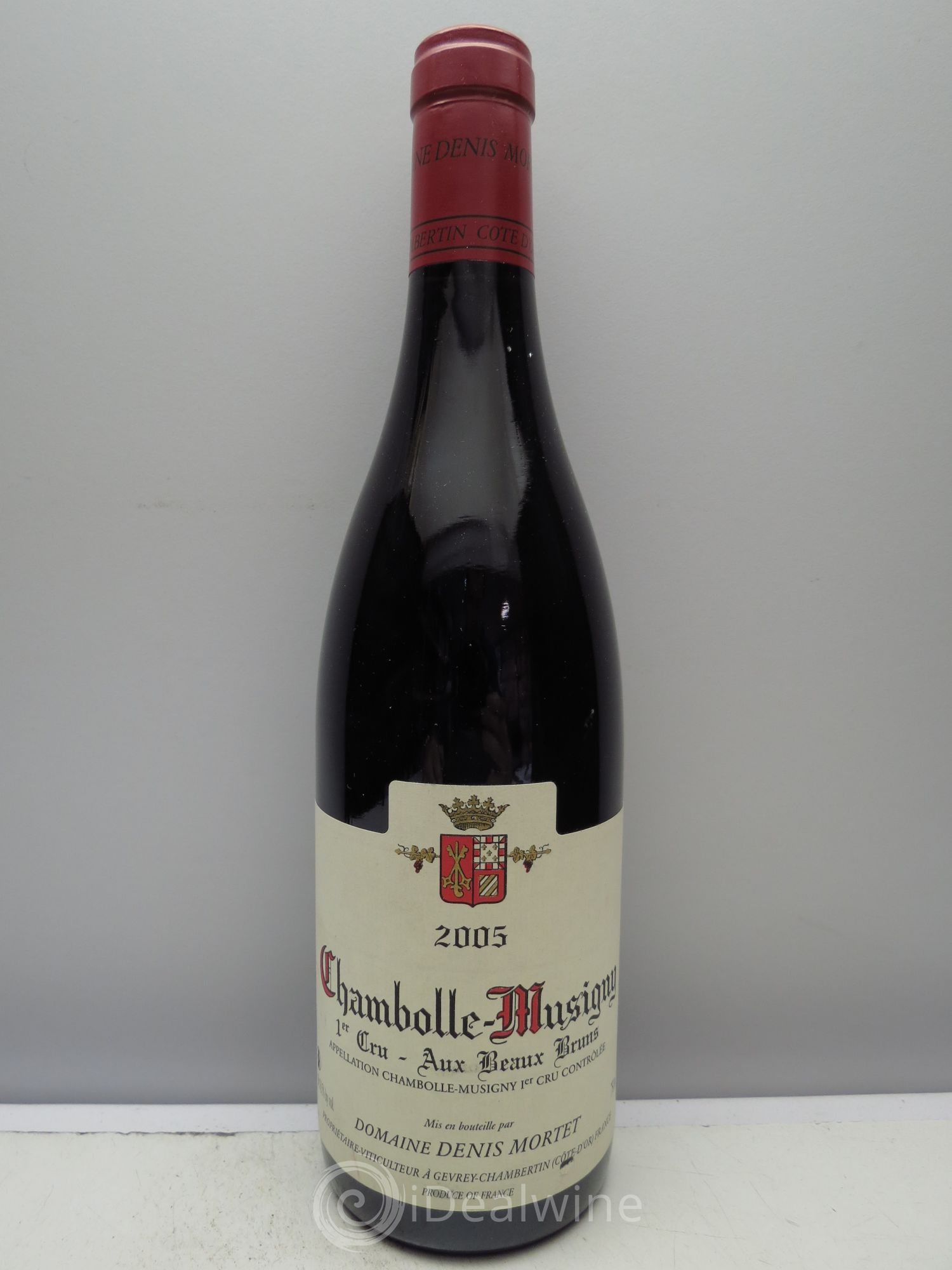 Chambolle-Musigny 1er Cru Aux Beaux Bruns Denis Mortet (Domaine) 2005 - Lot de 1 bouteille - 0