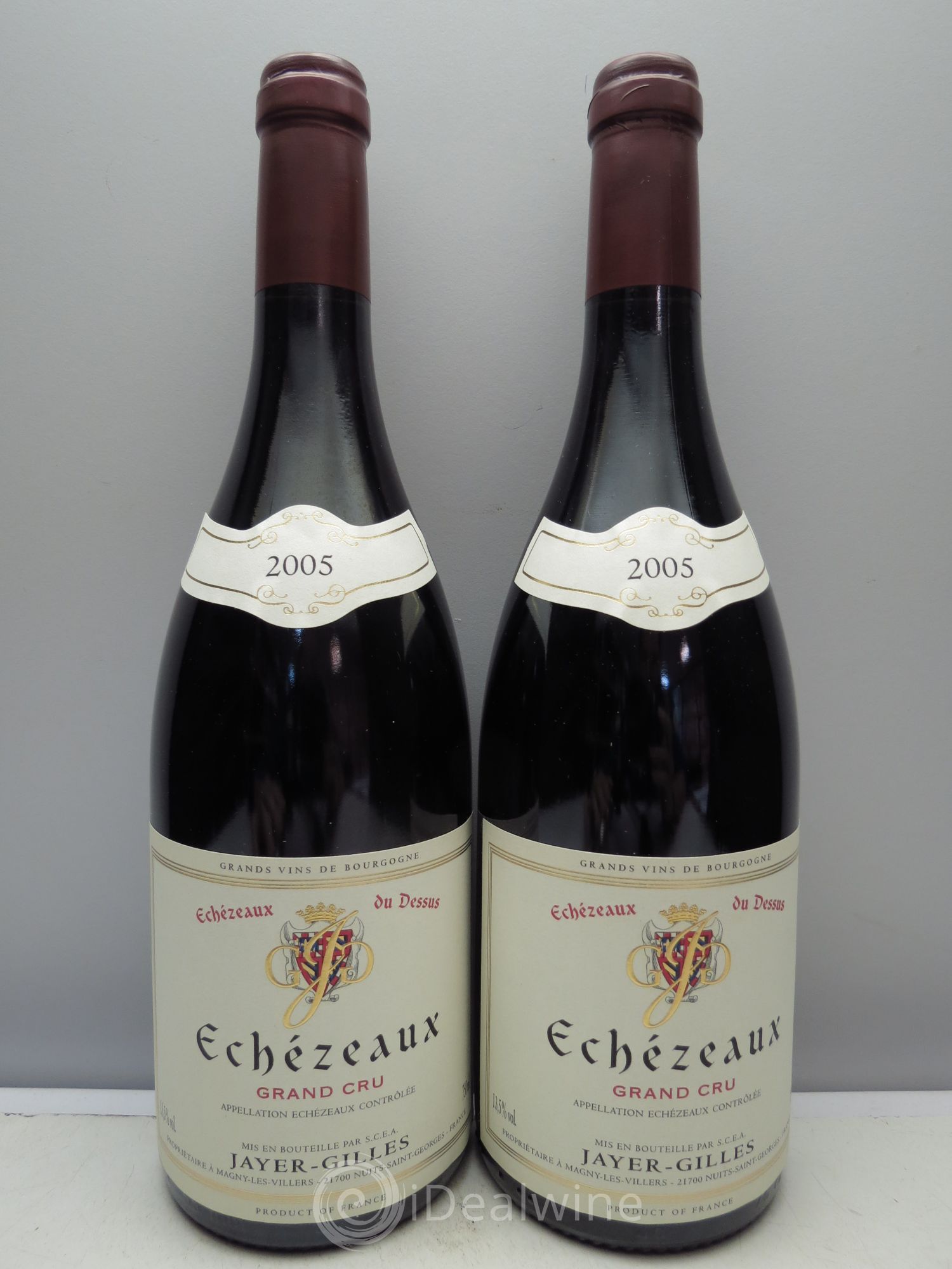 Echezeaux Grand Cru Jayer-Gilles 2005 - Lot de 2 bouteilles - 0