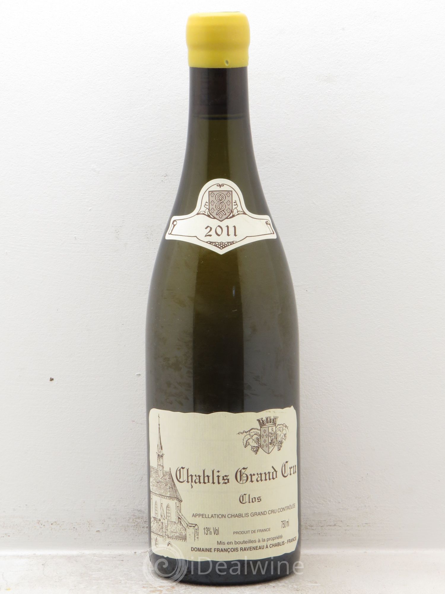 Chablis Grand Cru Clos Raveneau (Domaine) 2011 - Lot de 1 bouteille - 0
