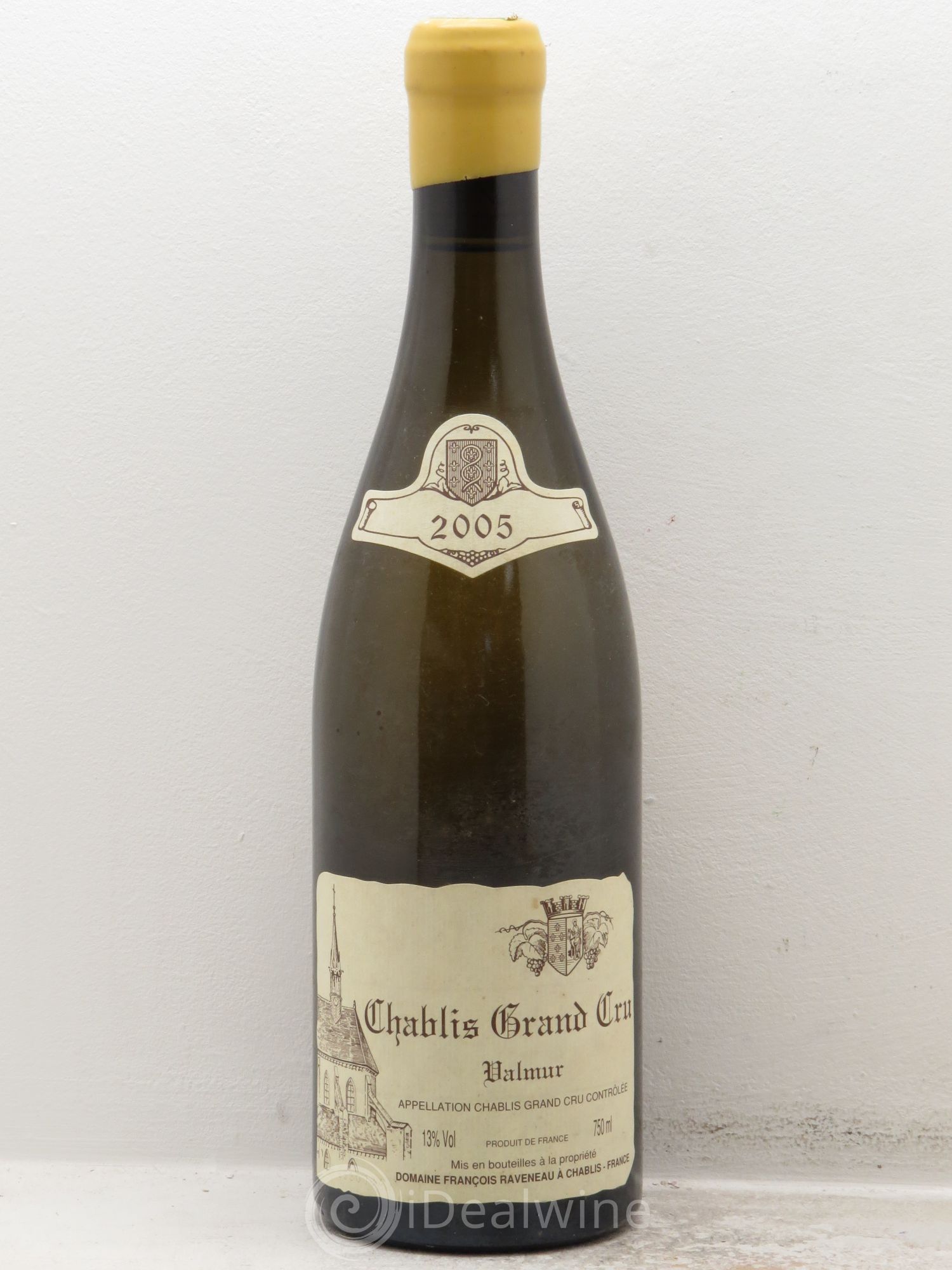 Chablis Grand Cru Valmur Raveneau (Domaine) 2005 - Lot de 1 bouteille - 0