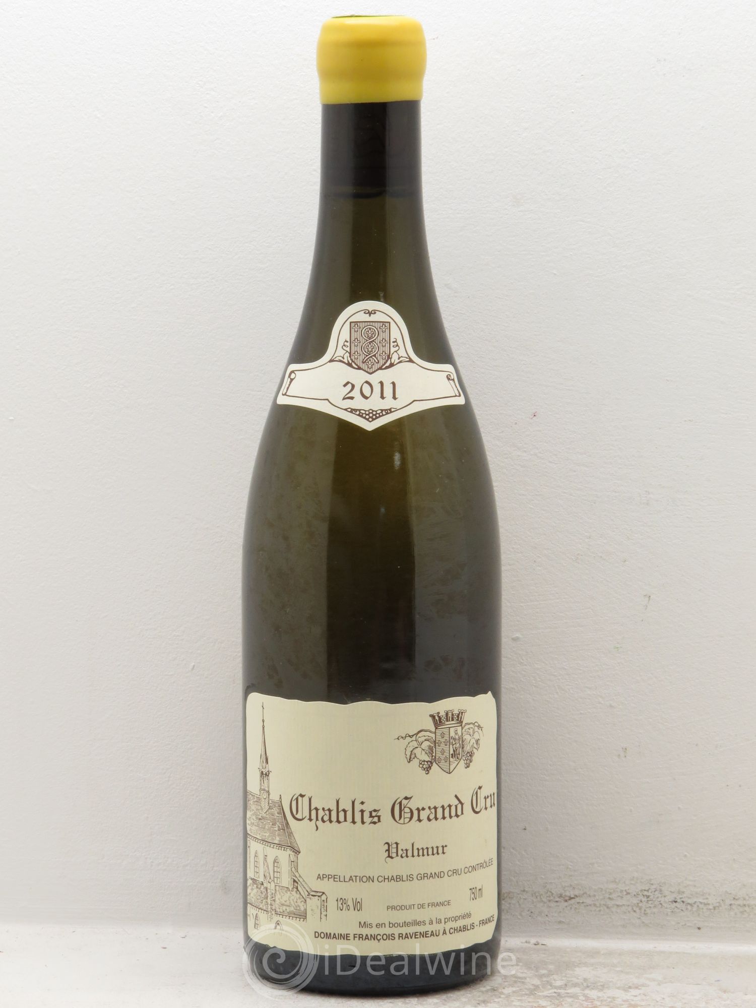 Chablis Grand Cru Valmur Raveneau (Domaine) 2011 - Lot de 1 bouteille - 0