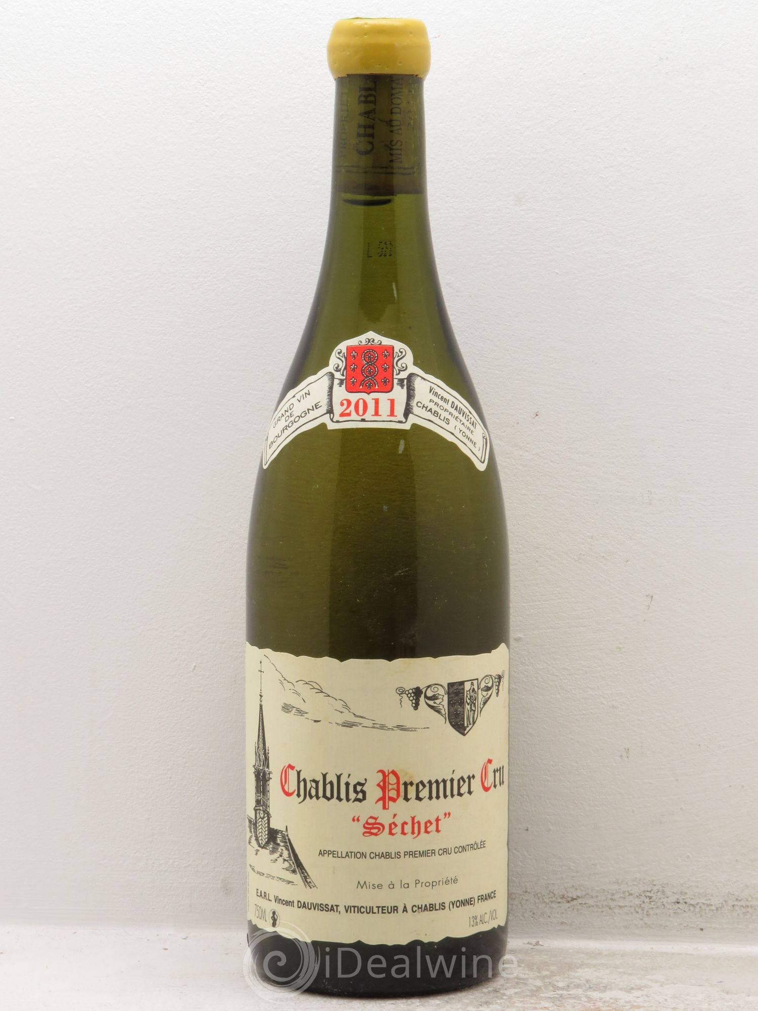 Chablis 1er Cru Séchet Vincent Dauvissat (Domaine) 2011 - Lot de 1 bouteille - 0