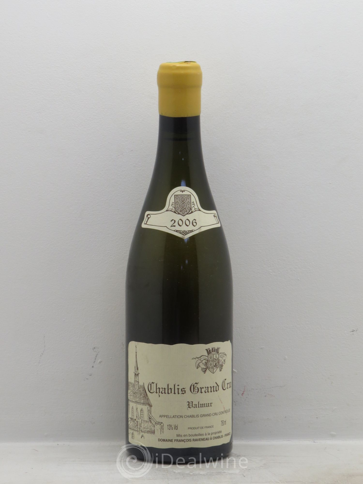 Chablis Grand Cru Valmur Raveneau (Domaine) 2006 - Lot de 1 bouteille - 0