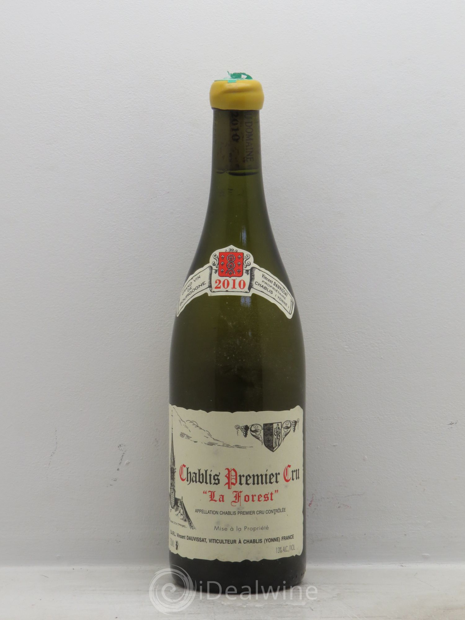 Chablis 1er Cru La Forest Vincent Dauvissat (Domaine) 2010 - Lot de 1 bouteille - 0