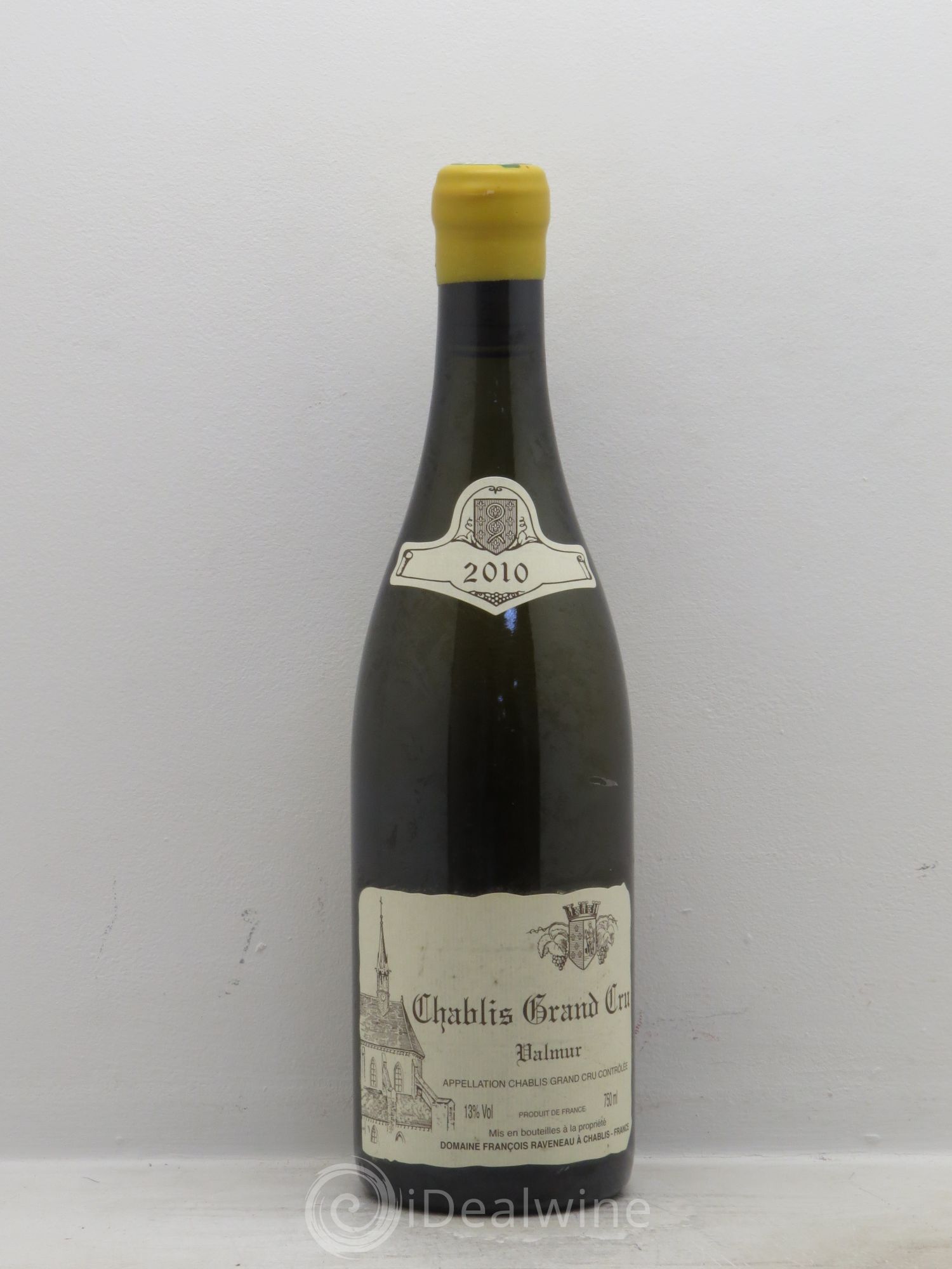 Chablis Grand Cru Valmur Raveneau (Domaine) 2010 - Lot de 1 bouteille - 0