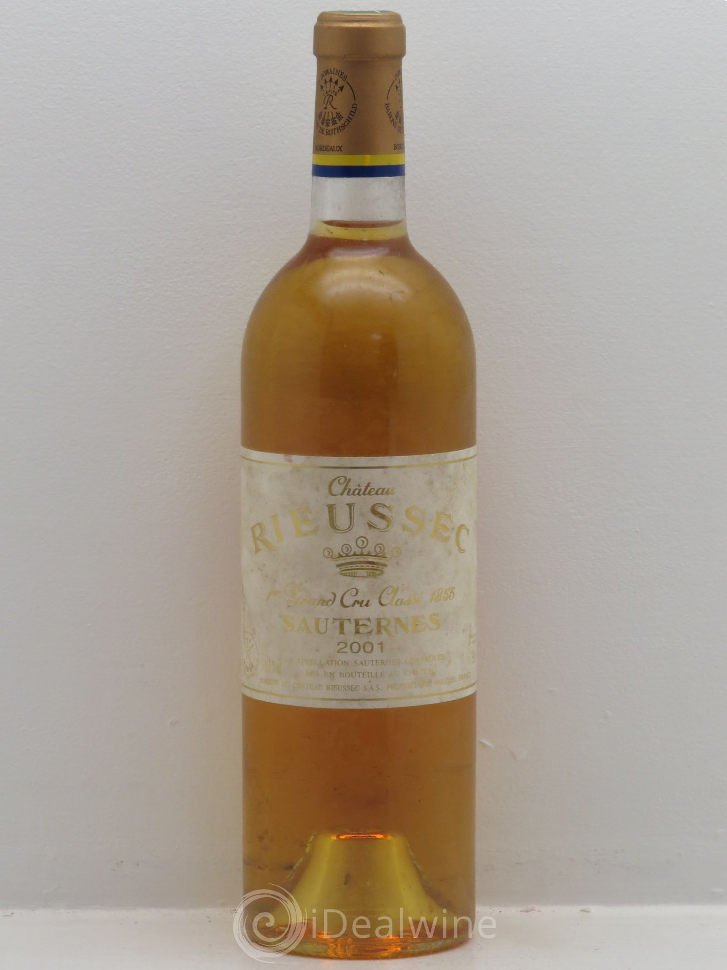 Château Rieussec 1er Grand Cru Classé 2001 - Posten von 1 Flasche - 0