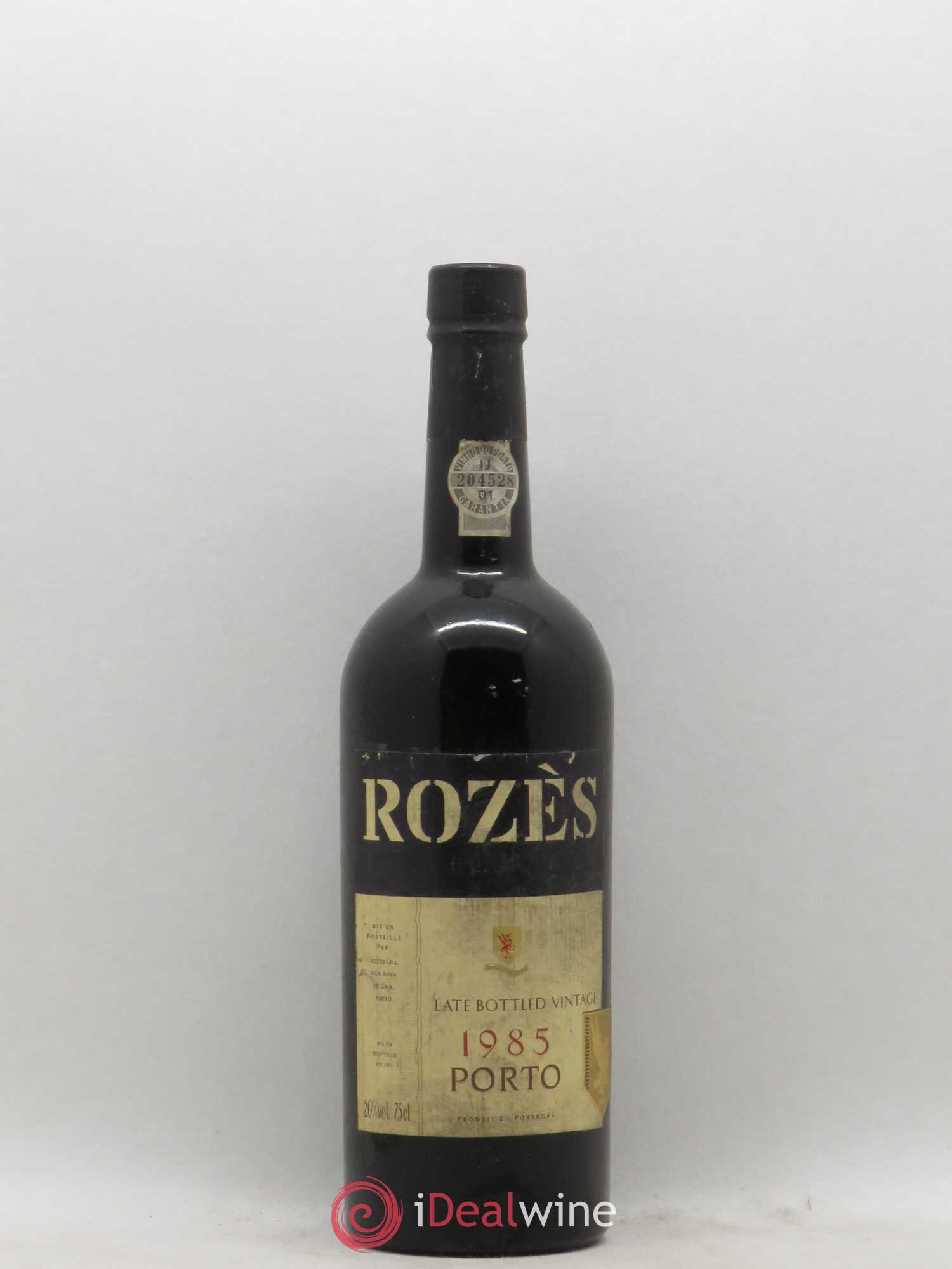 Porto Late Bottled Vintage Rozès 1985 - Lot de 1 bouteille - 0