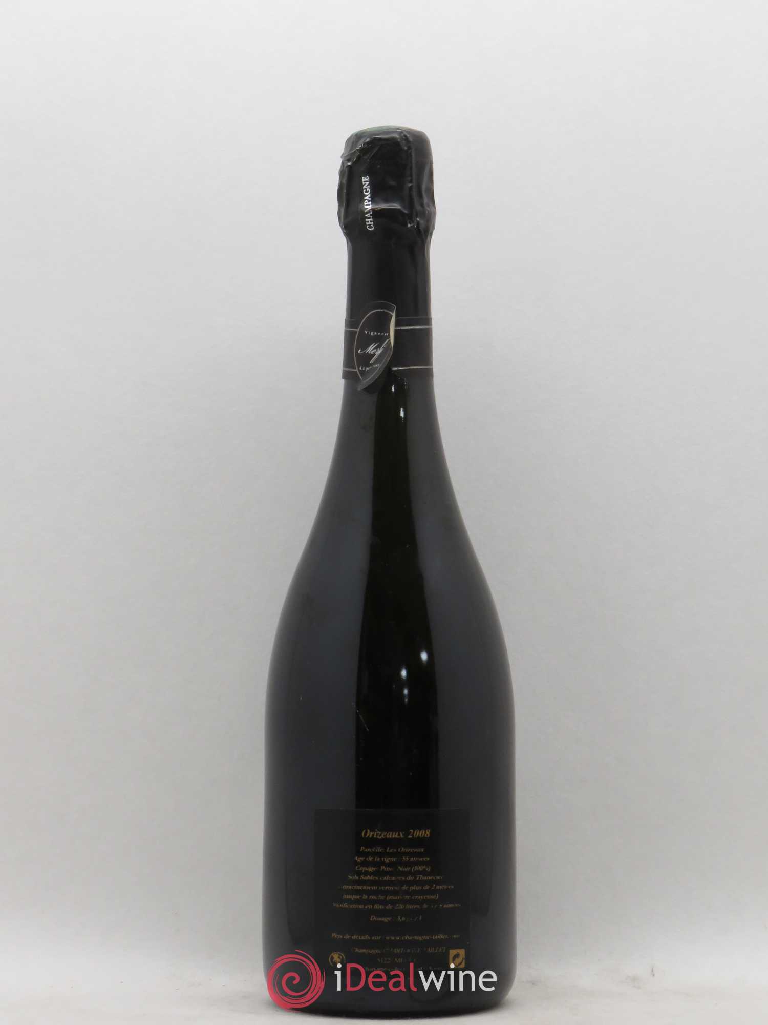 Champagne Chartogne-Taillet Orizeaux 2008 - Posten von 1 Flasche - 1