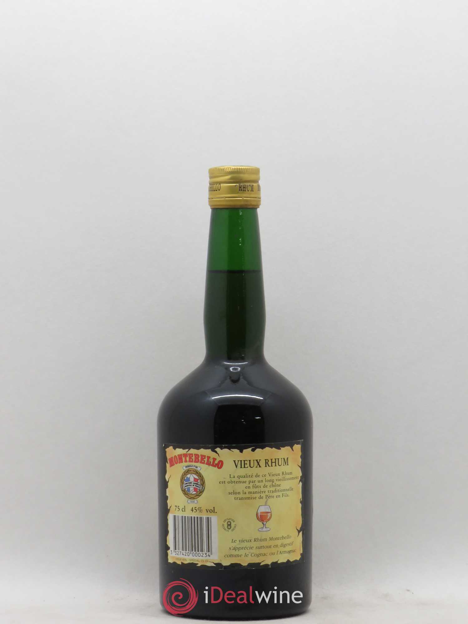 Rhum Guadeloupe Montebello 1982 - Lotto di 1 bottiglia - 1