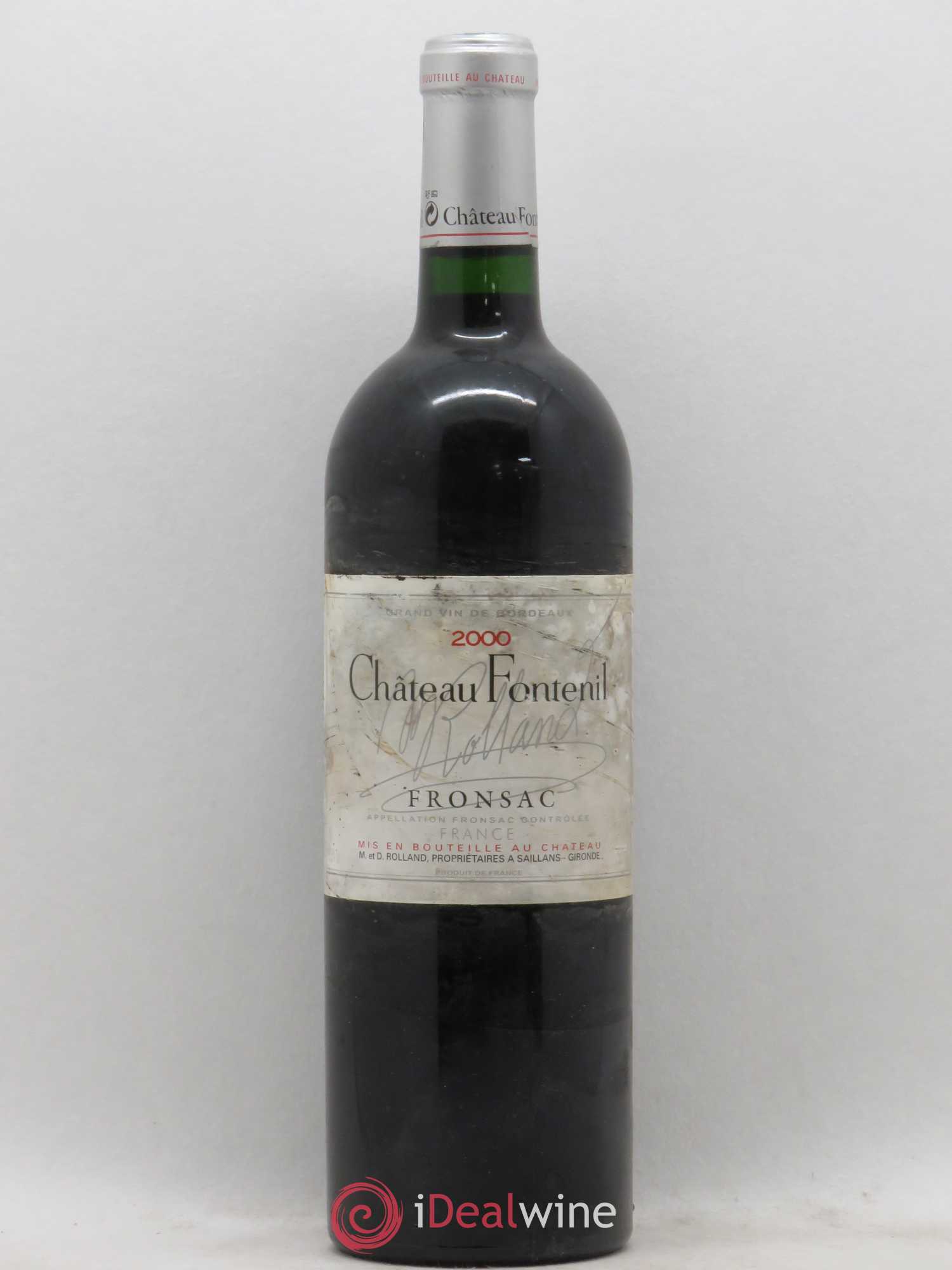 Château Fontenil 2000 - Lot de 1 bouteille - 0