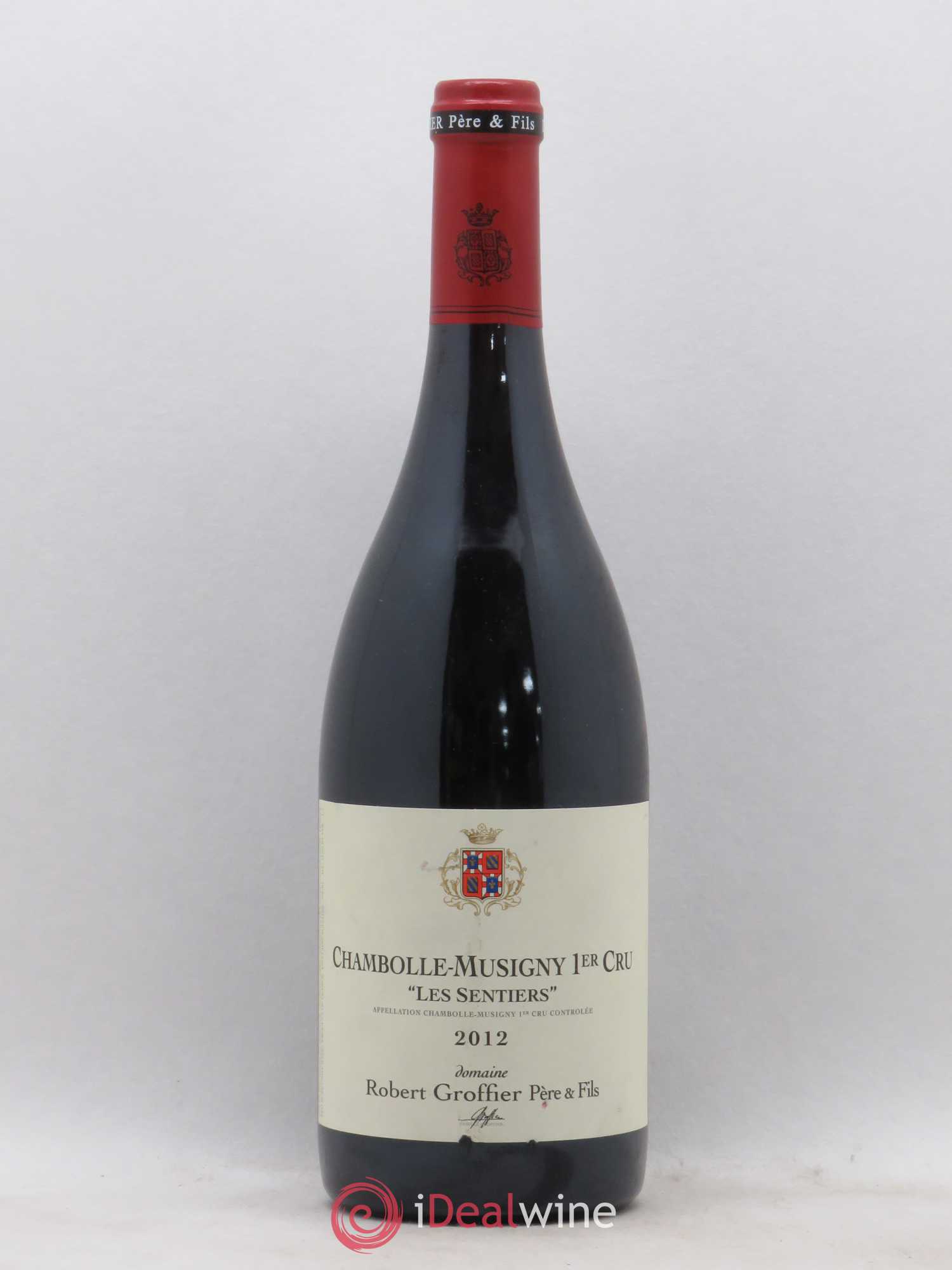 Chambolle-Musigny 1er Cru Les Sentiers Robert Groffier Père & Fils (Domaine) 2012 - Lot de 1 bouteille - 0