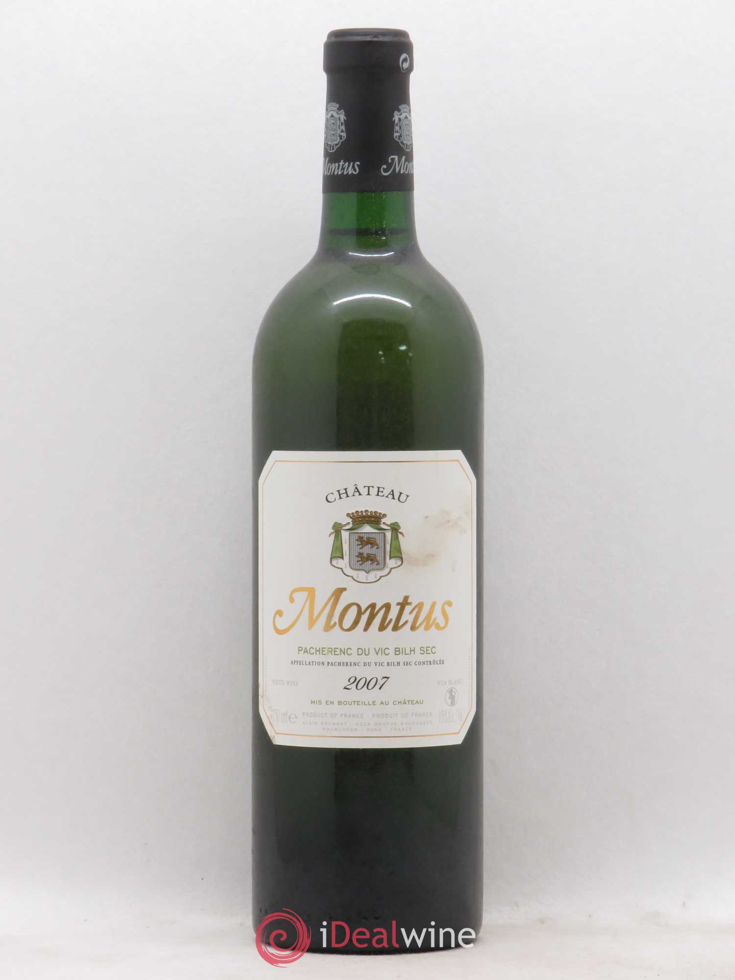 Pacherenc du Vic-Bihl Sec Château Montus Alain Brumont 2007 - Posten von 1 Flasche - 0